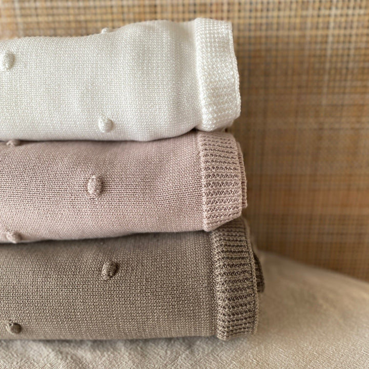 Jack o Juno puuvillane tekk 80x100cm (värvivalik)