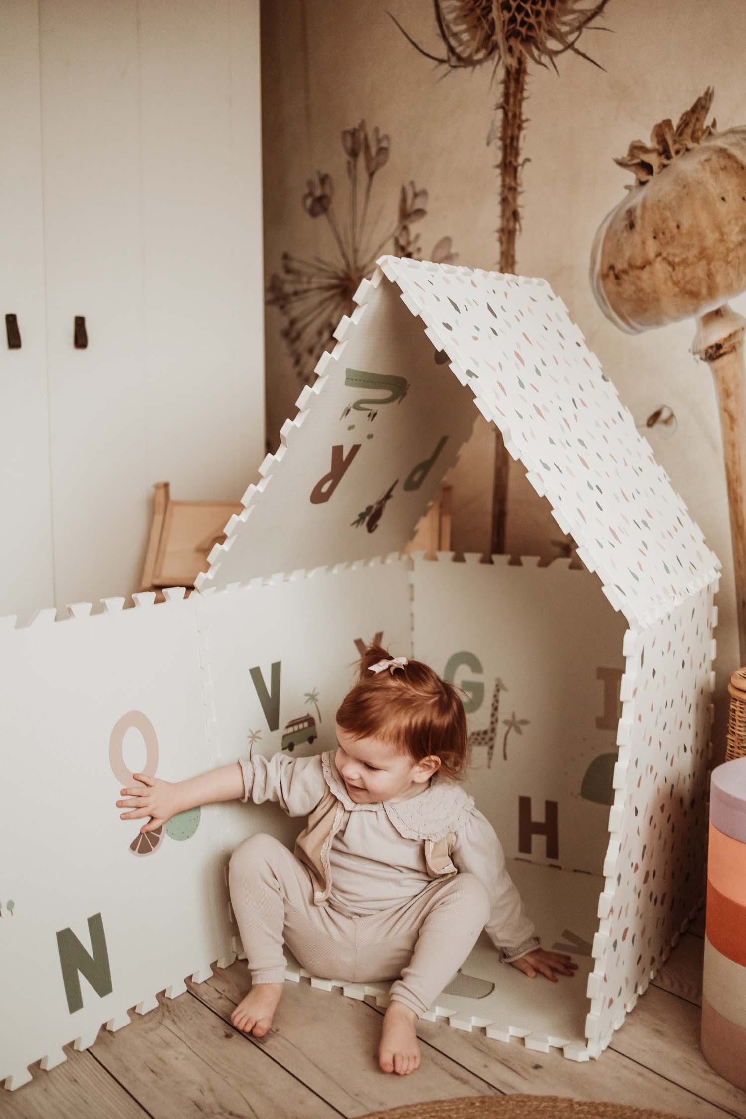 Play&Go Puzzlemat, Alphabet/Terrazzo 