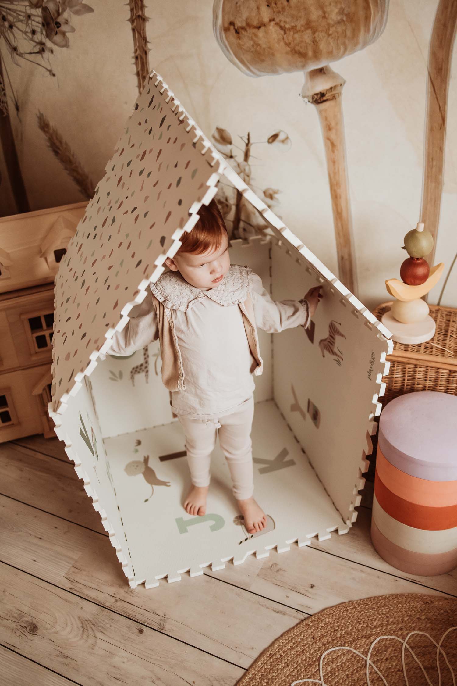 Play&Go Puzzlemat, Alphabet/Terrazzo 