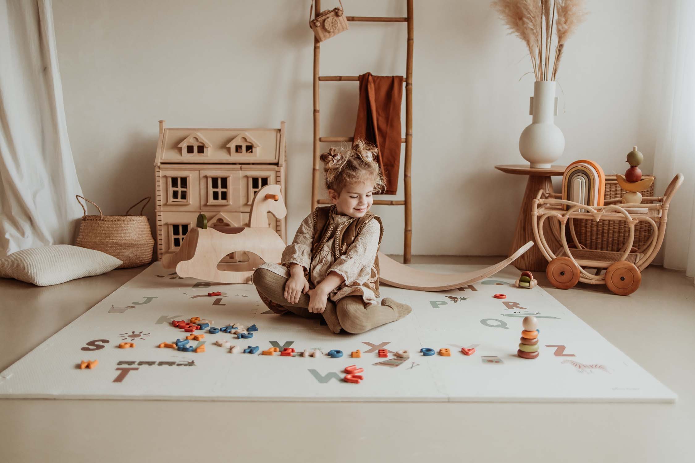 Play&Go Puzzlemat, Alphabet/Terrazzo 