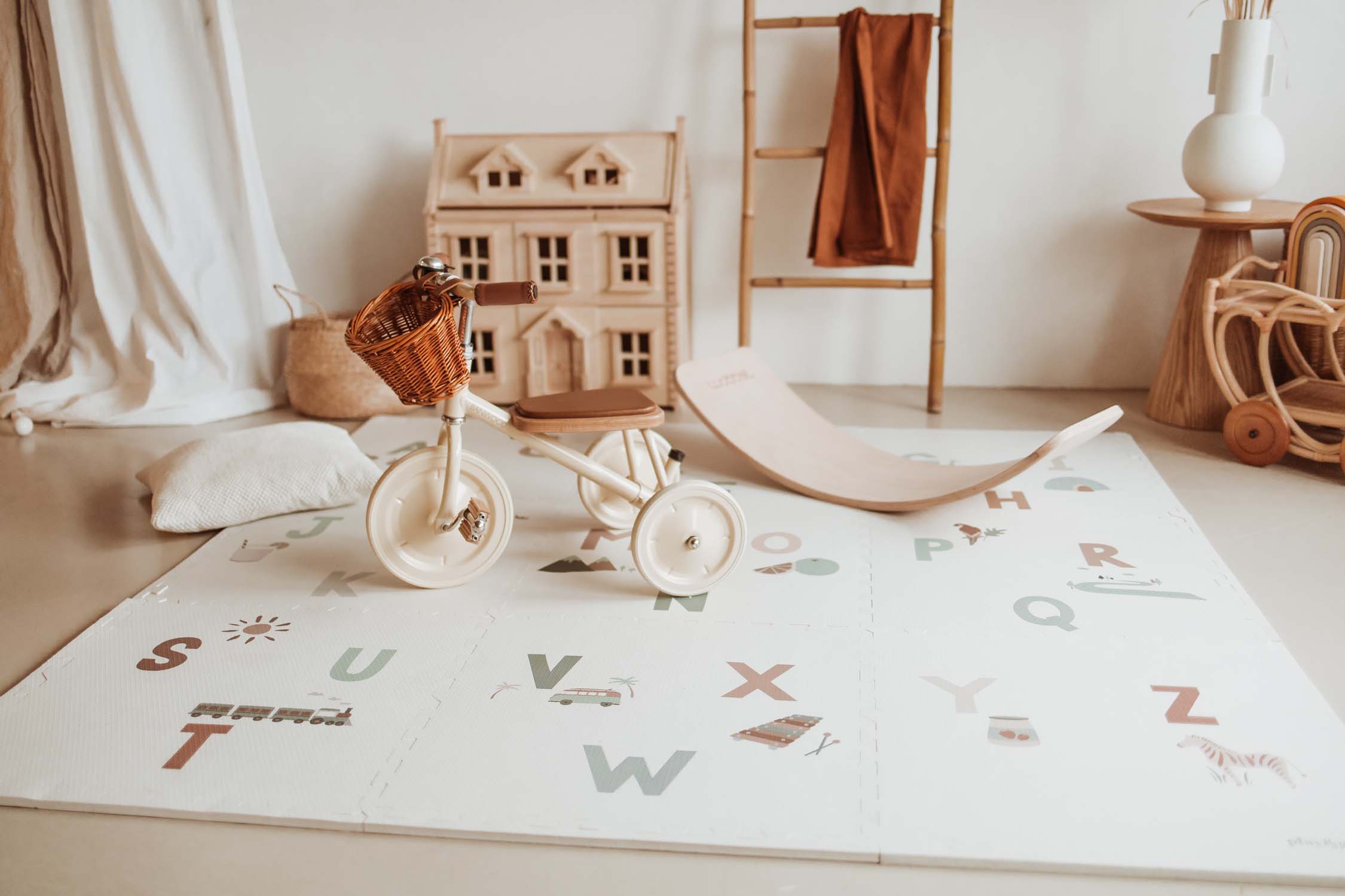 Play&Go Puzzlemat, Alphabet/Terrazzo 