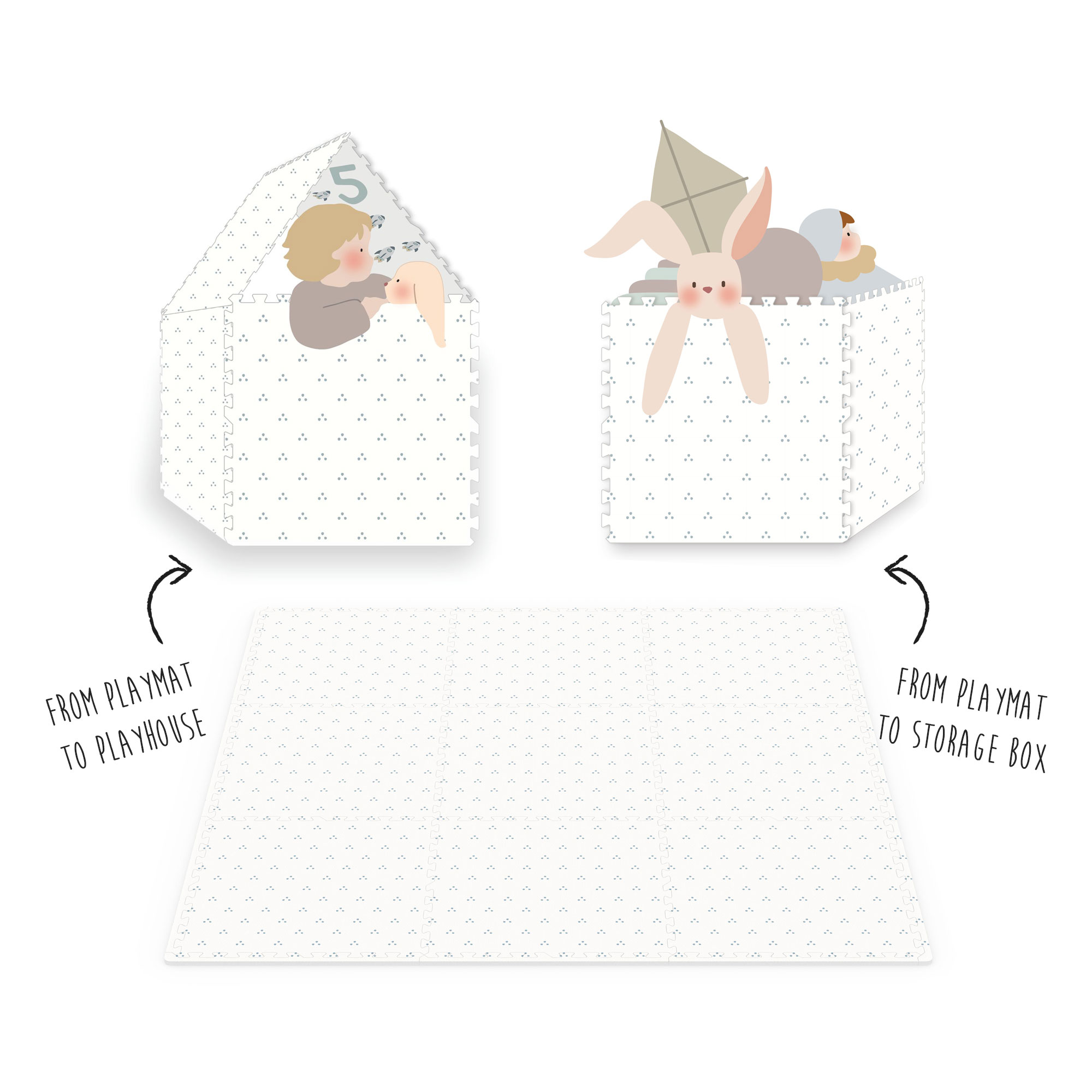 Play&Go Puzzlemat, Numbers/Dots