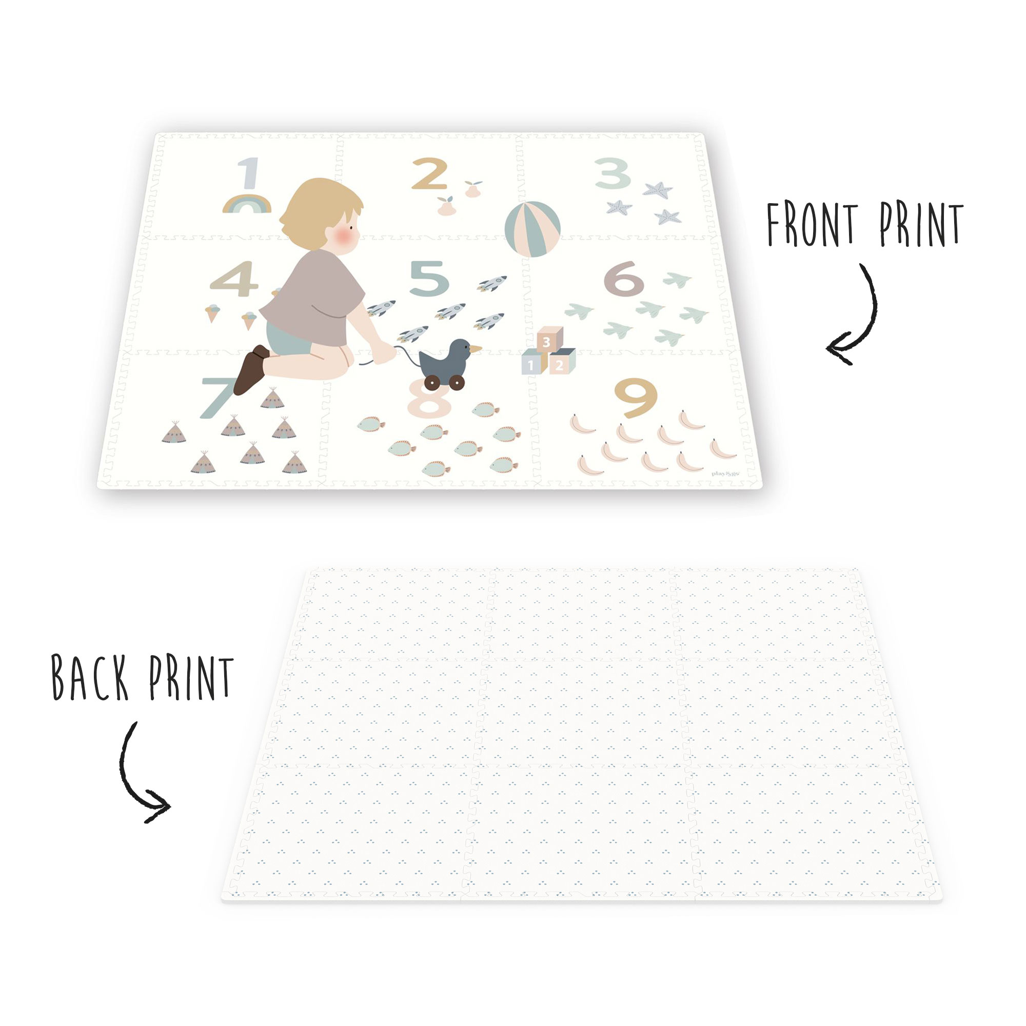 Play&Go Puzzlemat, Numbers/Dots