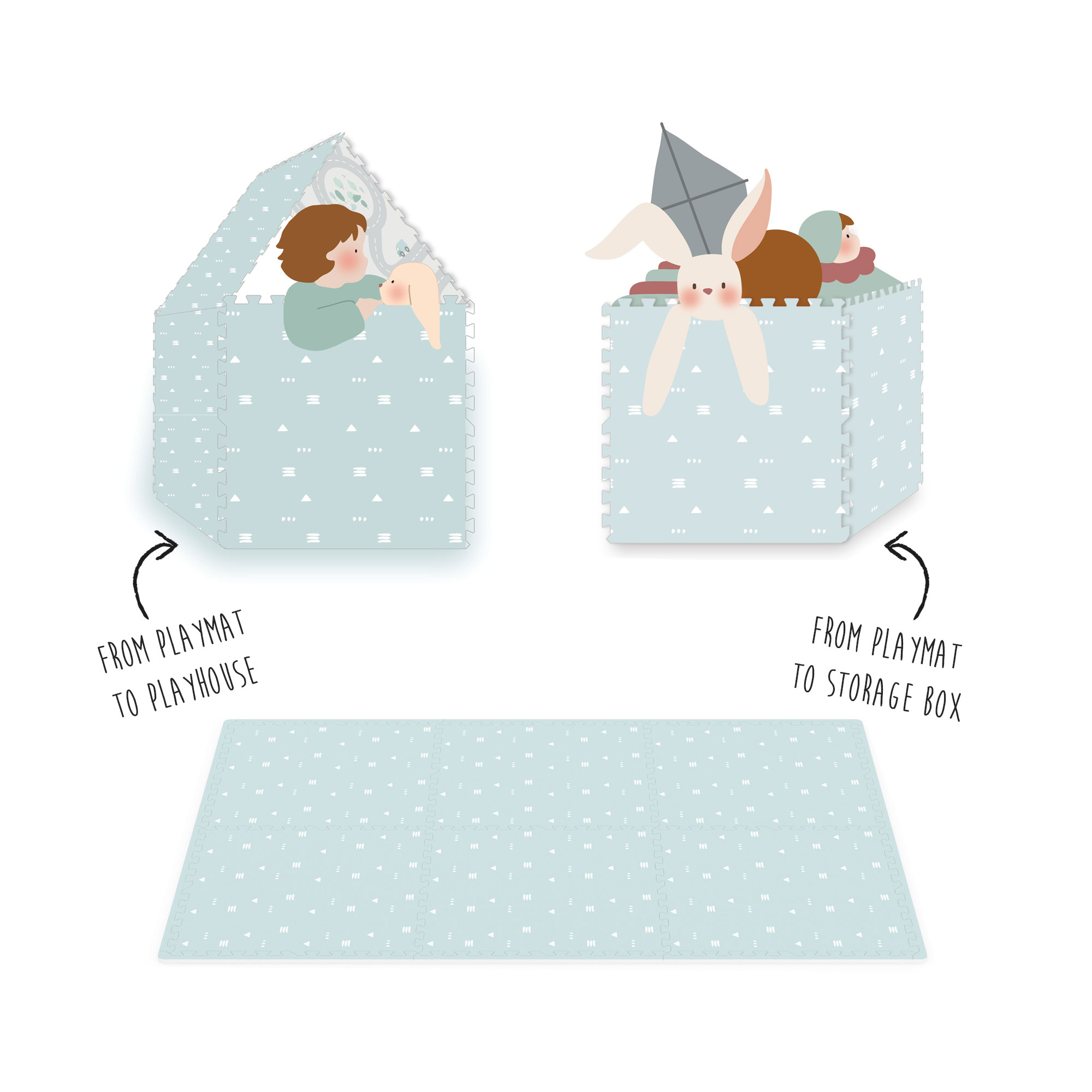 Play&Go Puzzlemat, Roadmap/Icons