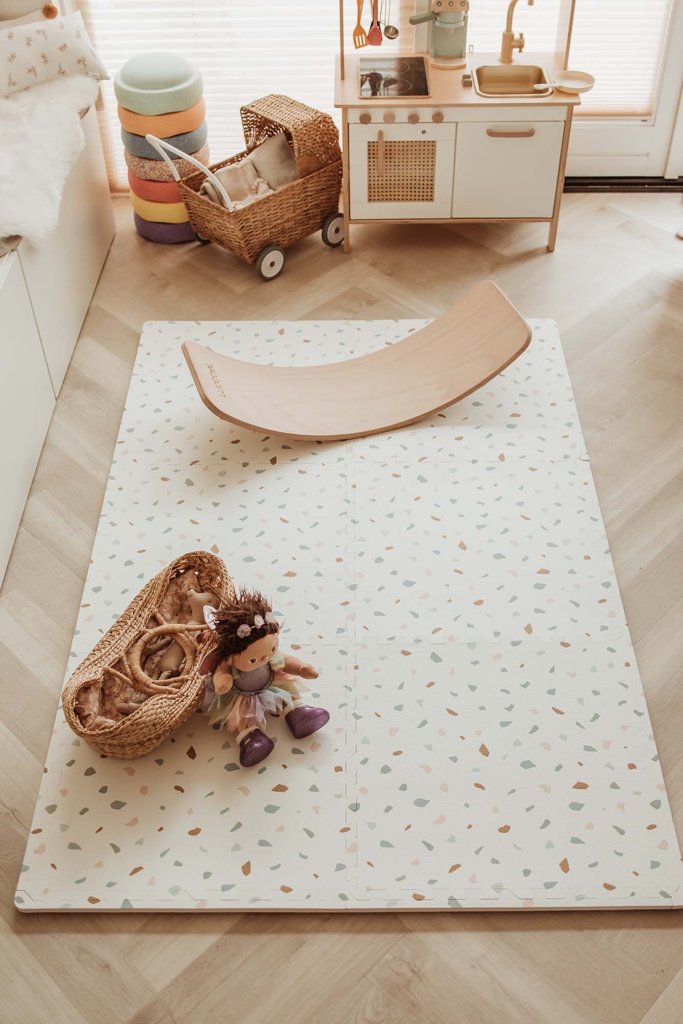 Play&Go Puzzlemat, Village/Terrazzo