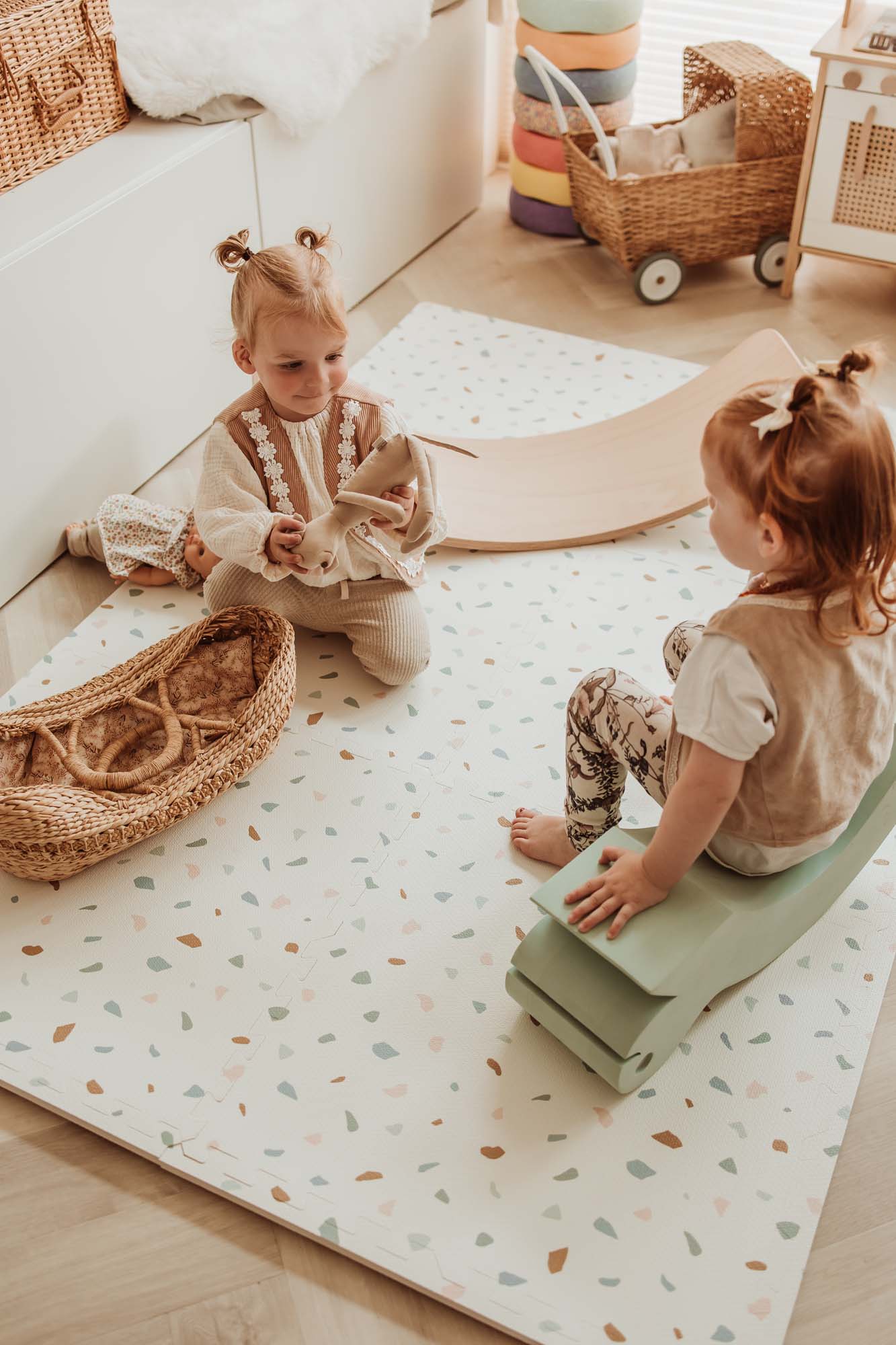 Play&Go Puzzlemat, Village/Terrazzo