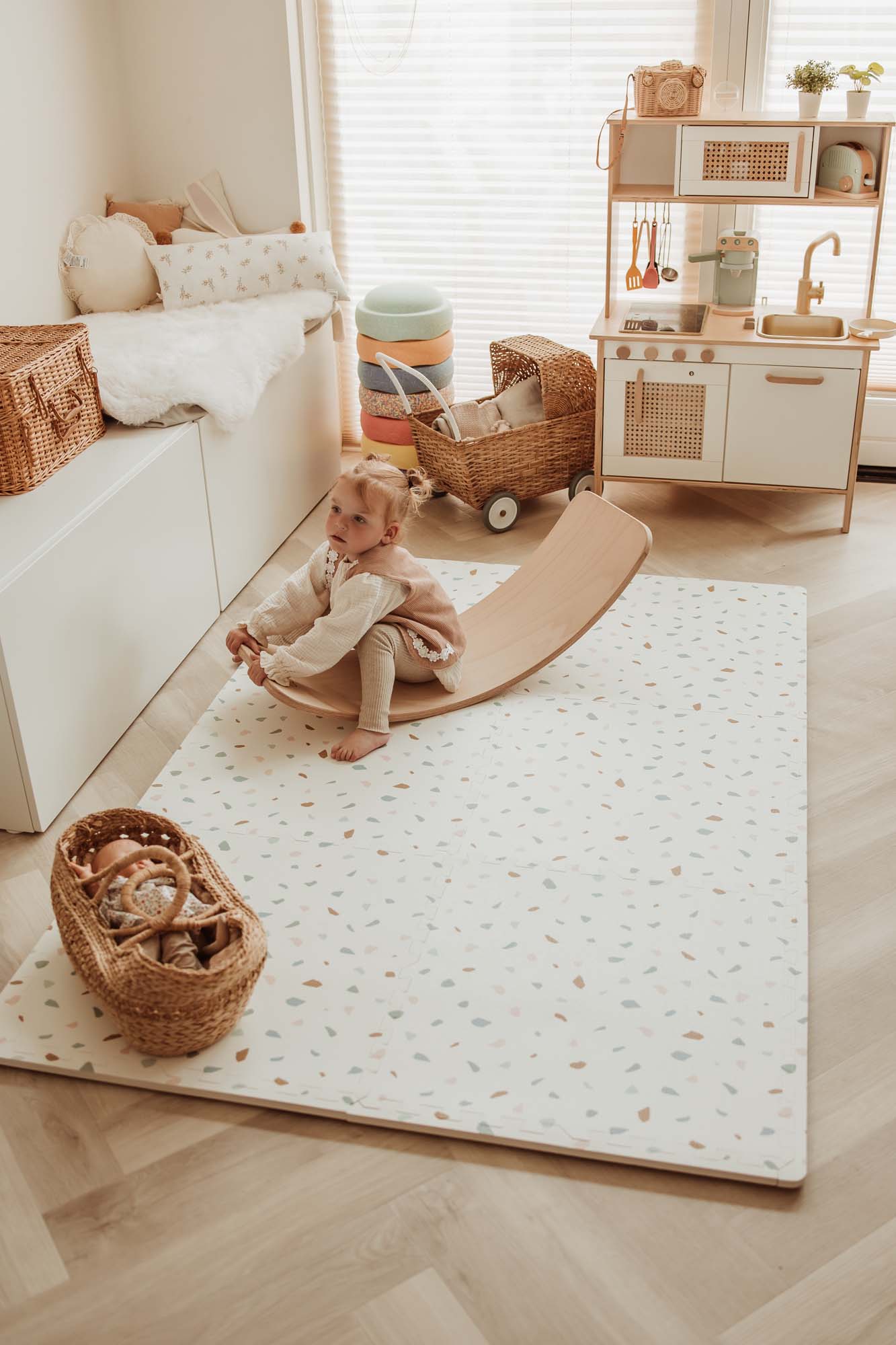 Play&Go Puzzlemat, Village/Terrazzo