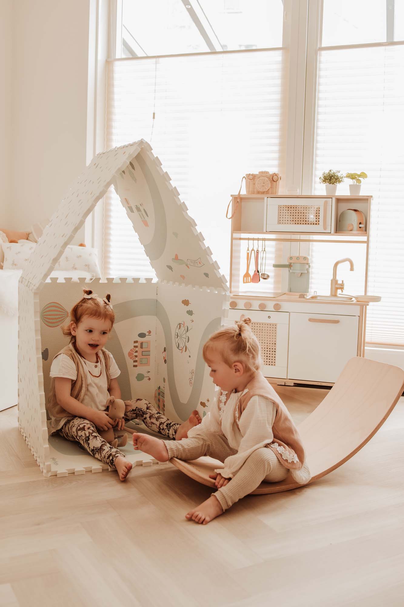 Play&Go Puzzlemat, Village/Terrazzo