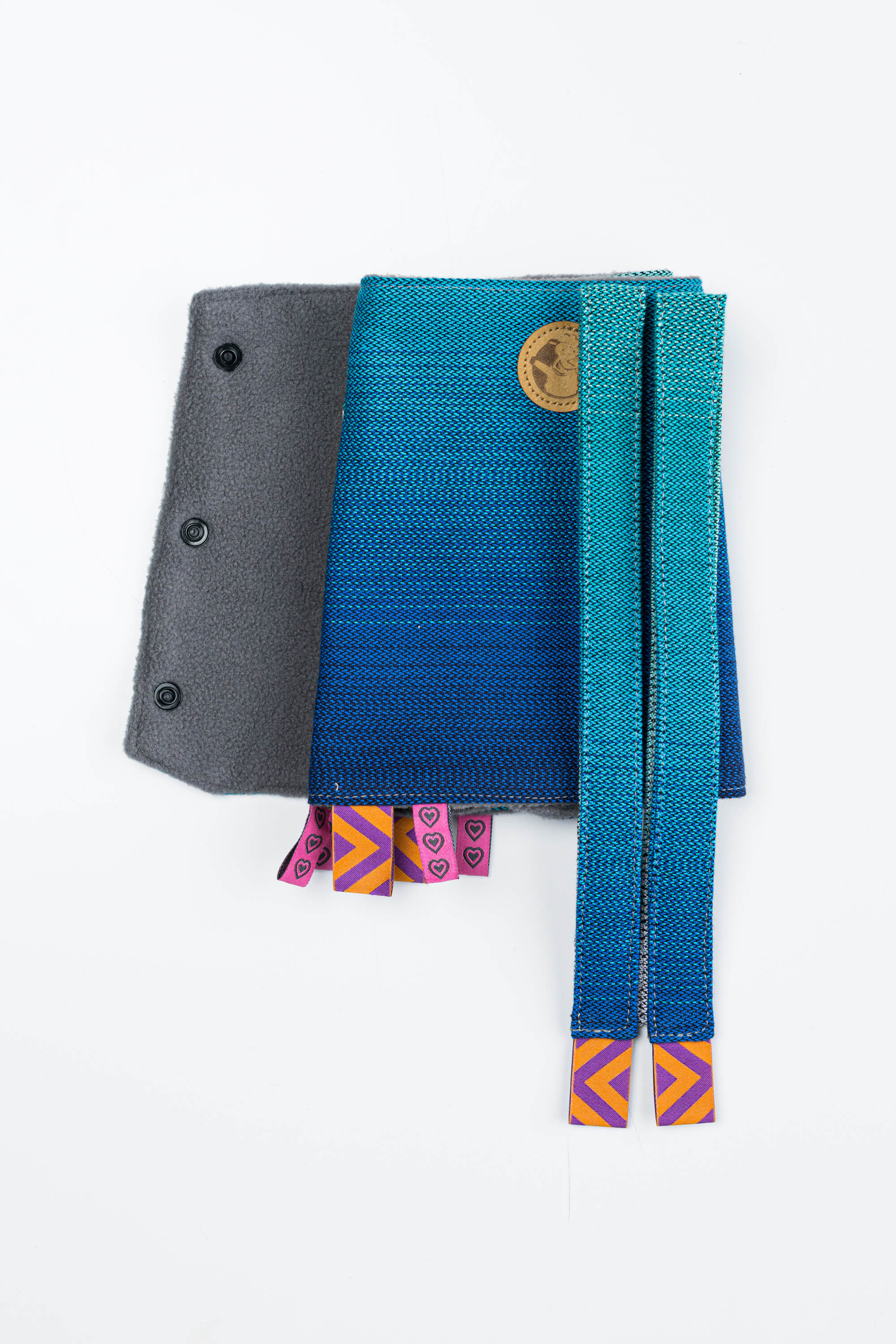 LennyLamb Drool Pads & Reach Straps Set AIRGLOW