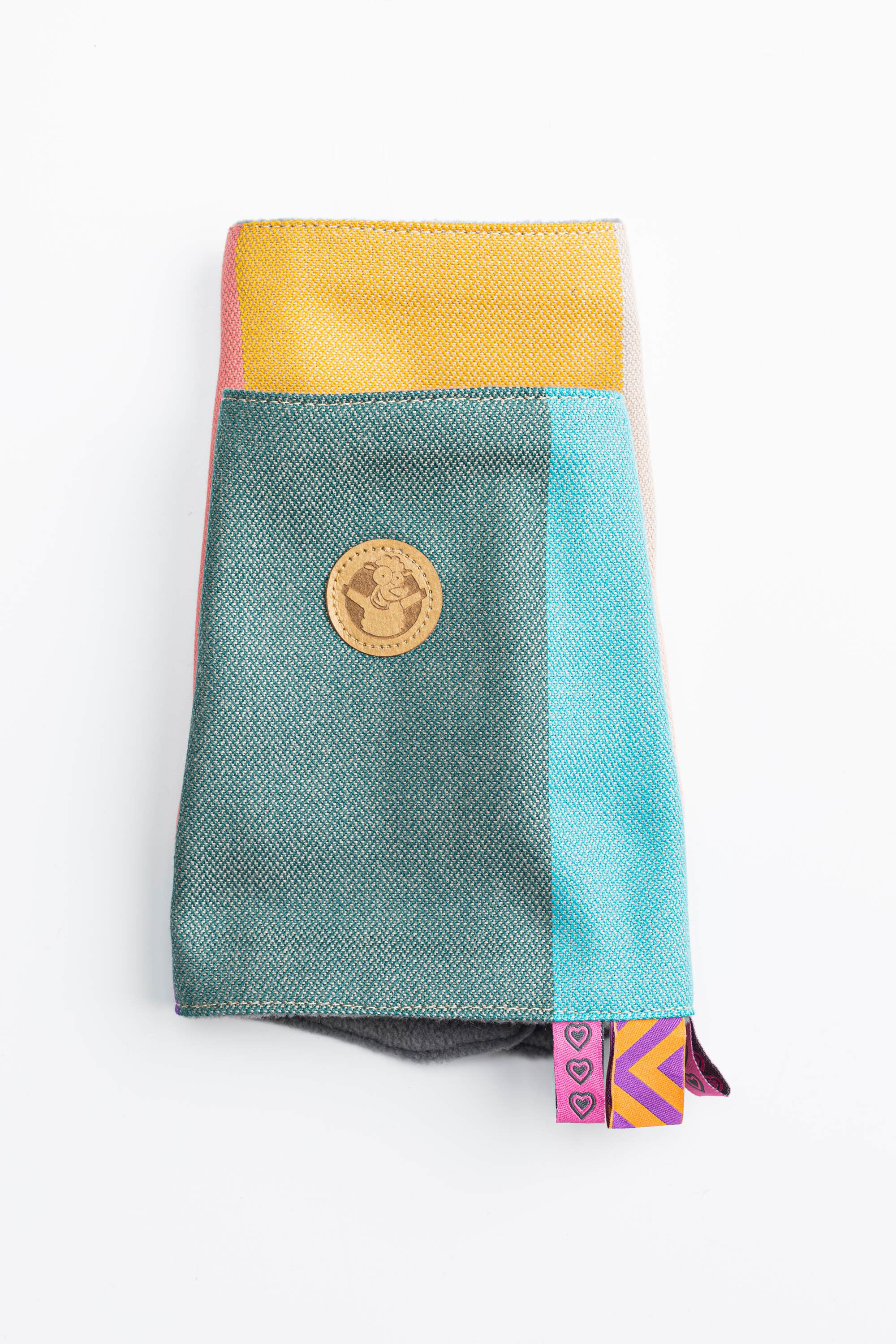 LennyLamb Drool Pads & Reach Straps Set PASTELS