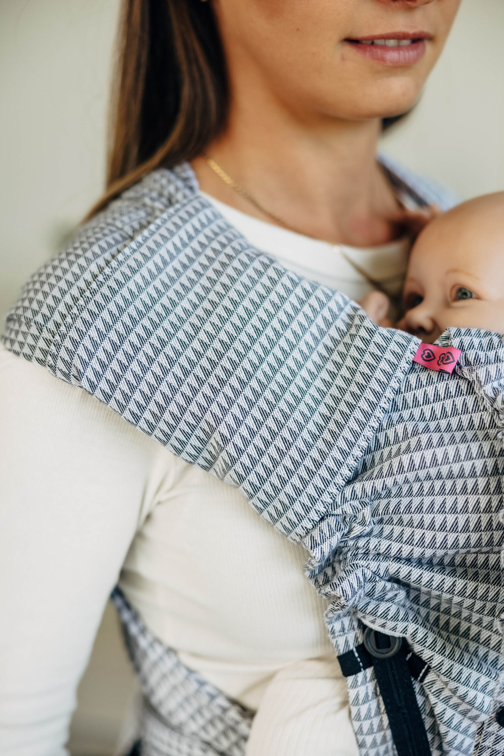 LennyLamb Drool Pads & Reach Straps Set SELENITE