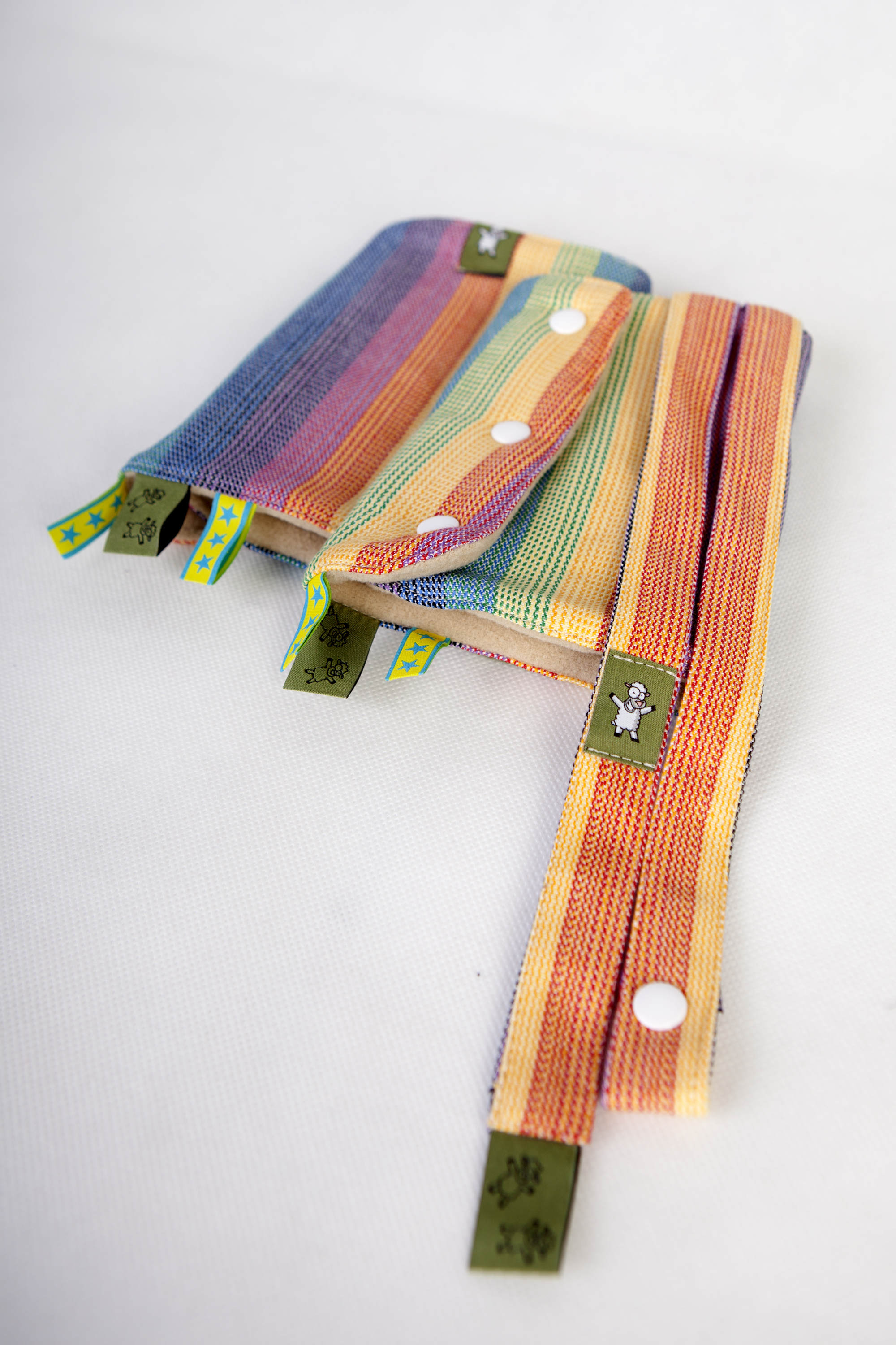 LennyLamb Drool Pads & Reach Straps Set LUNA