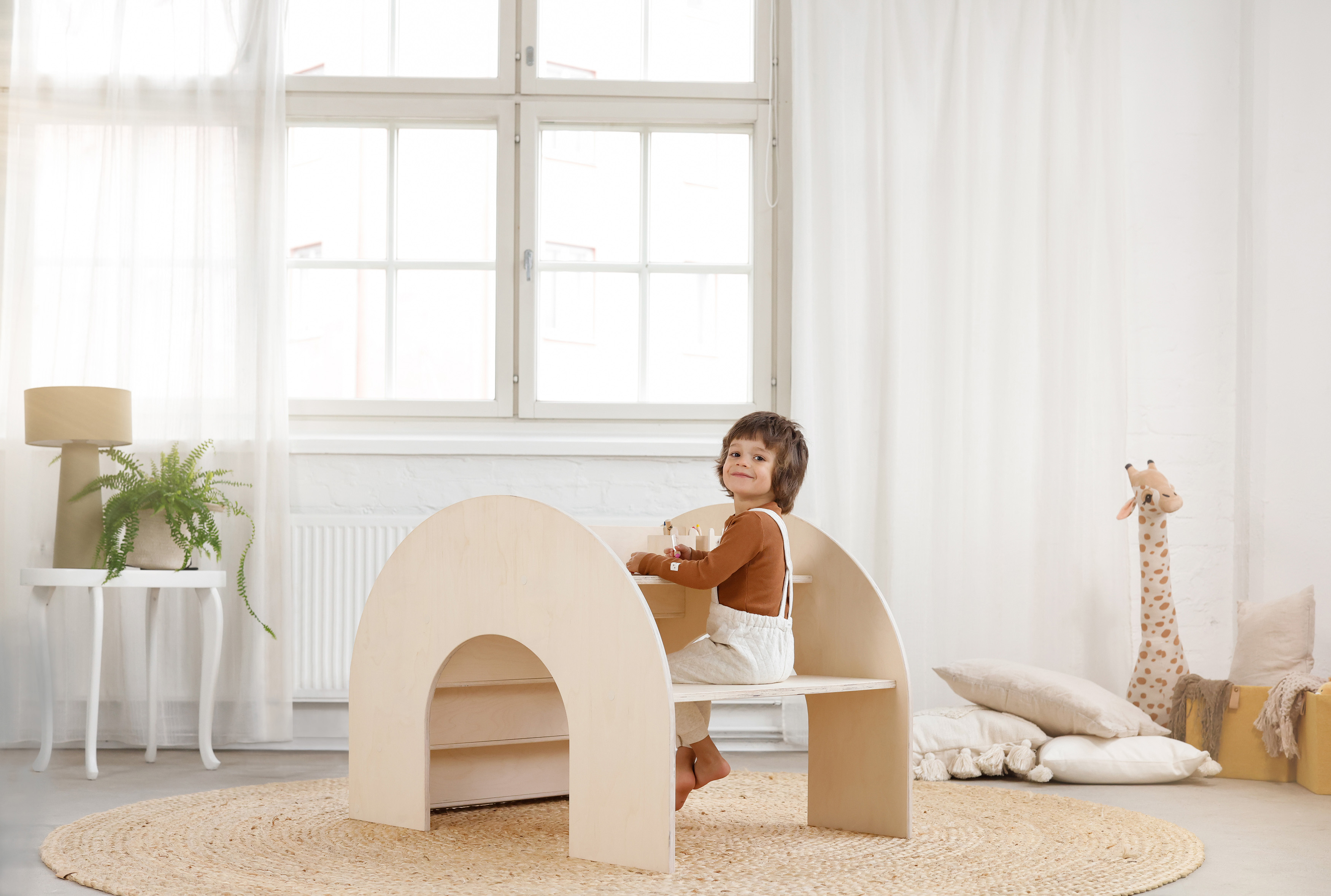 FitWood KUMPU montessori raamaturiiul 