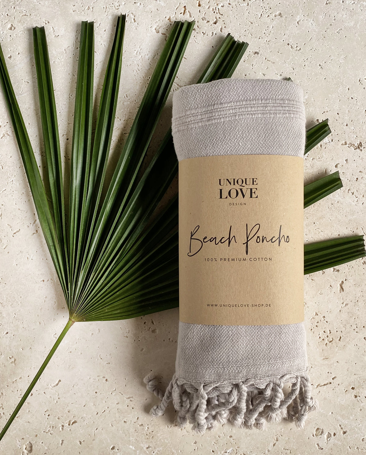 PONCHO - SOFT SAND