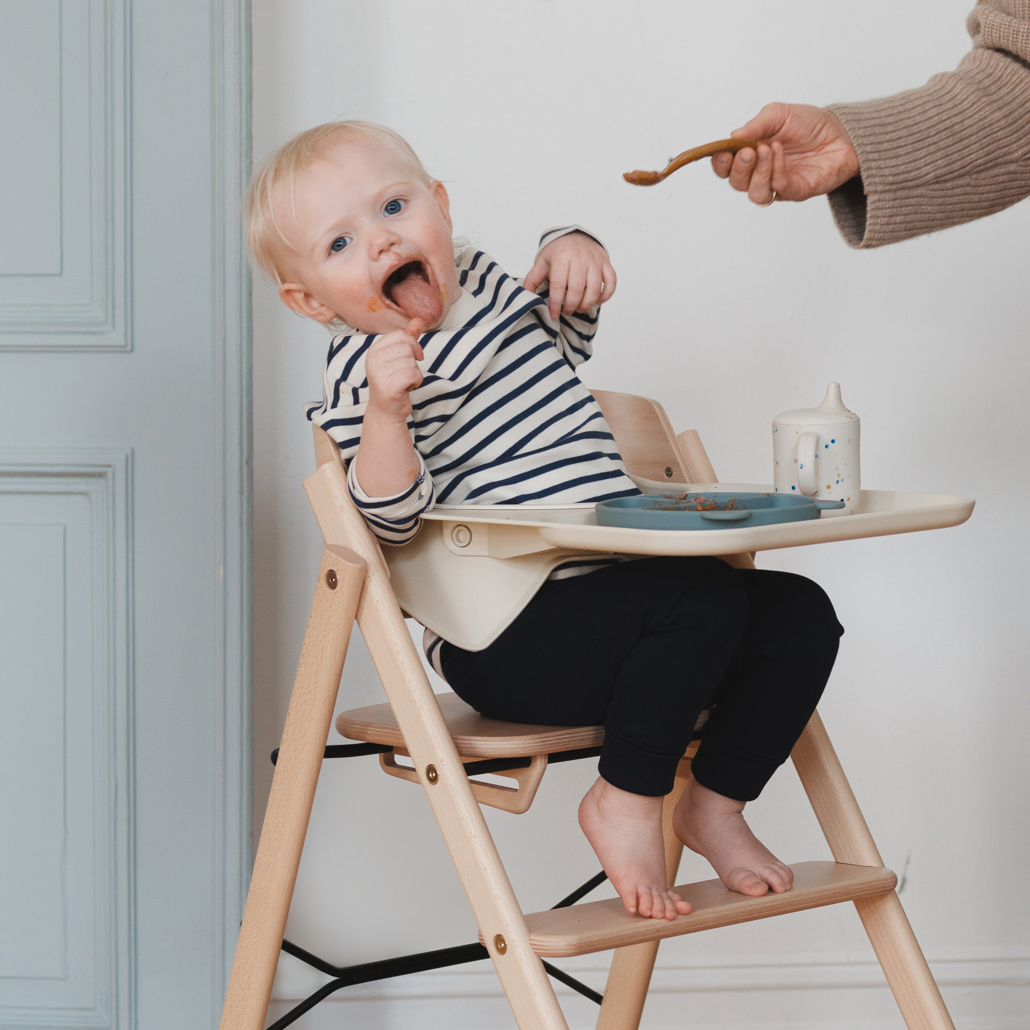 Kaos Klapp söögitooli kandik, taaskasutatud plastik