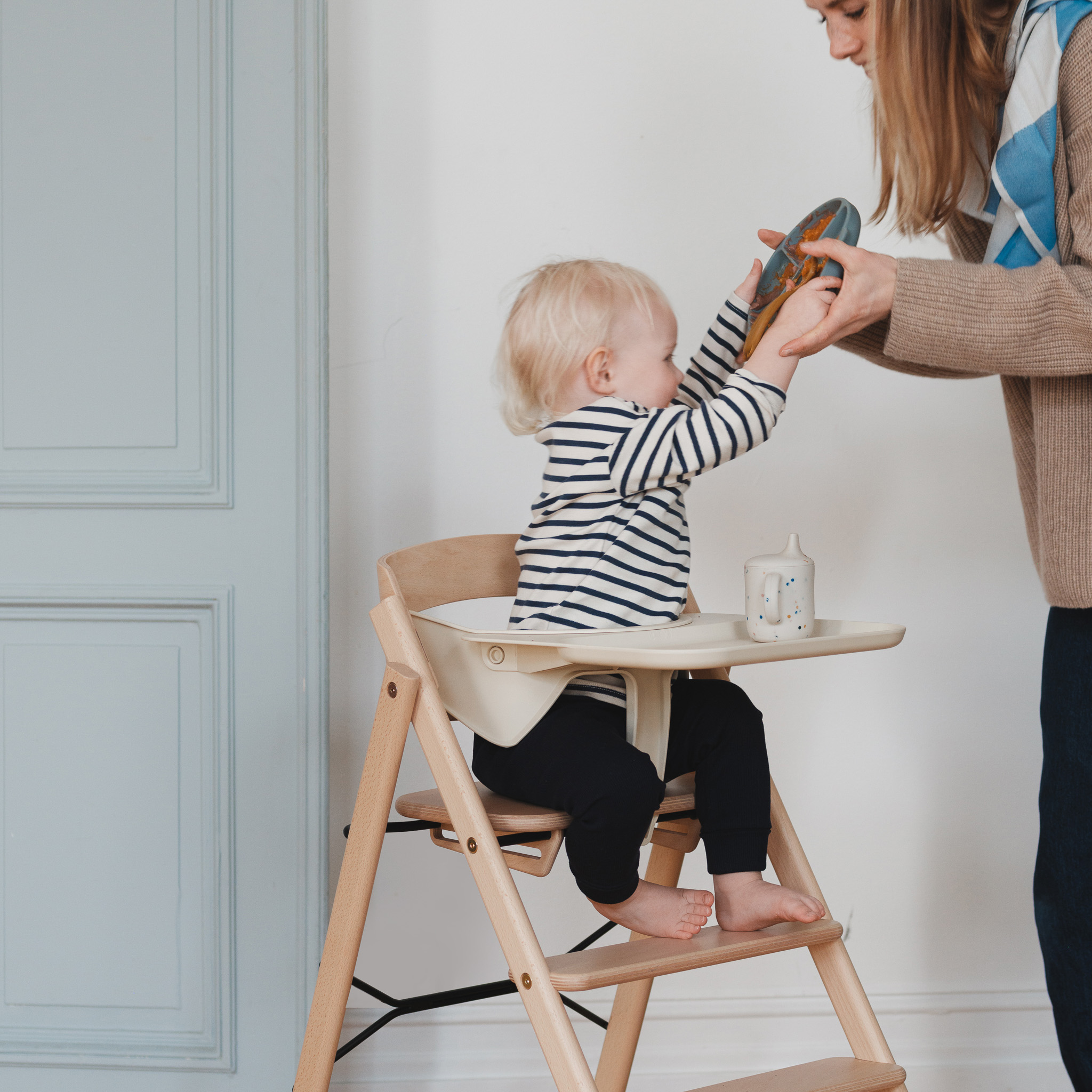 Kaos Klapp söögitooli kandik, taaskasutatud plastik