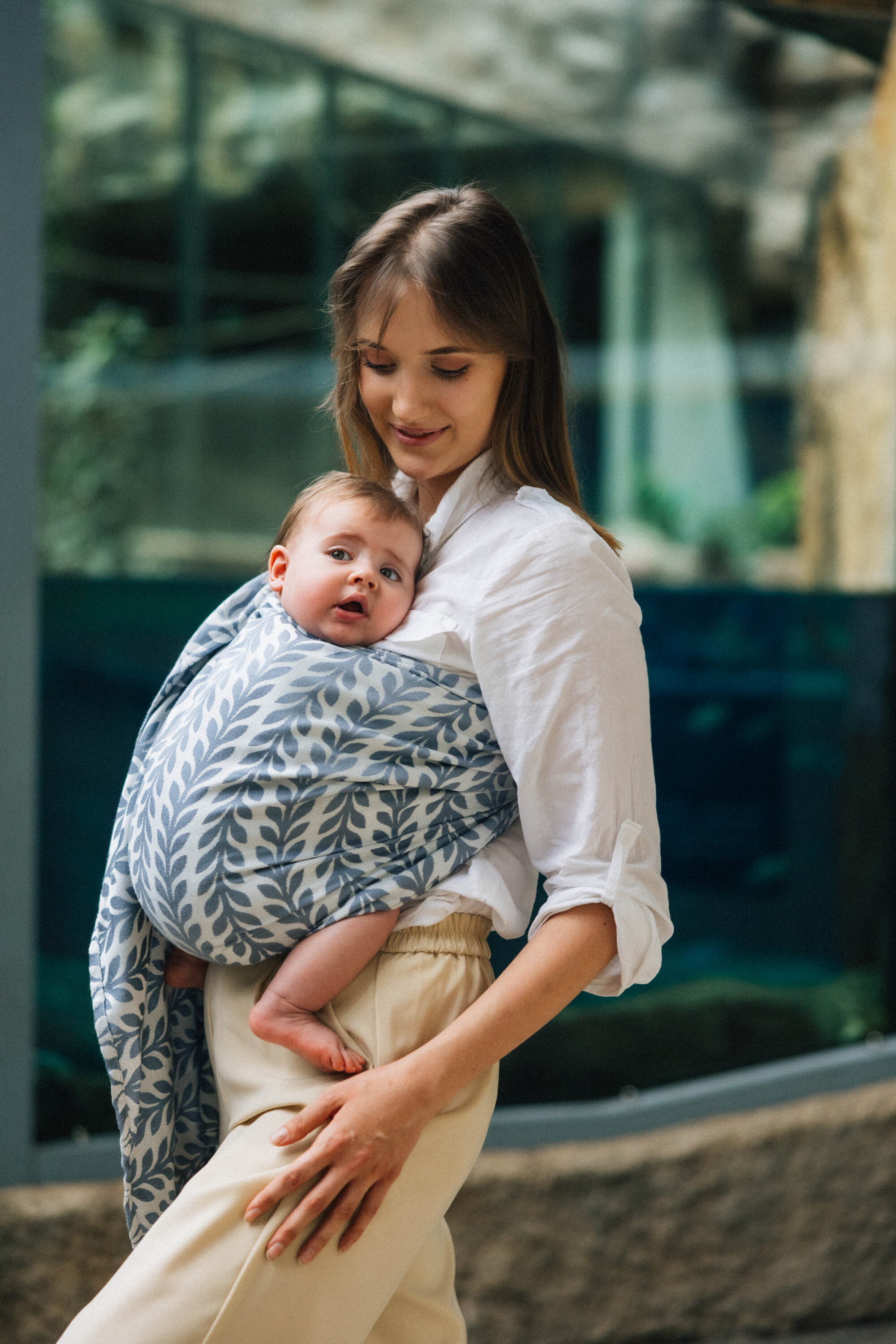 LennyLamb Ring Sling CATKIN - WILLOW