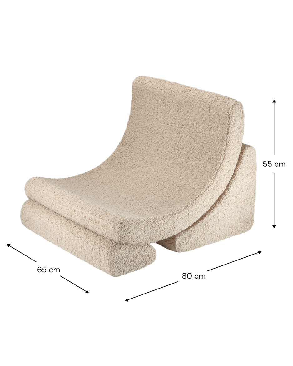 Laste lamamistool Moon (värvivalik)