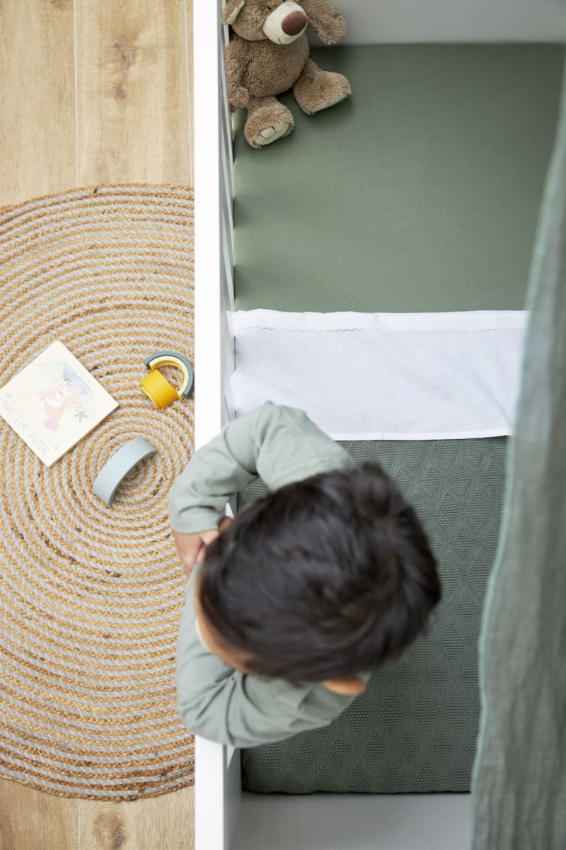 FITTED SHEET COT 60X120CM