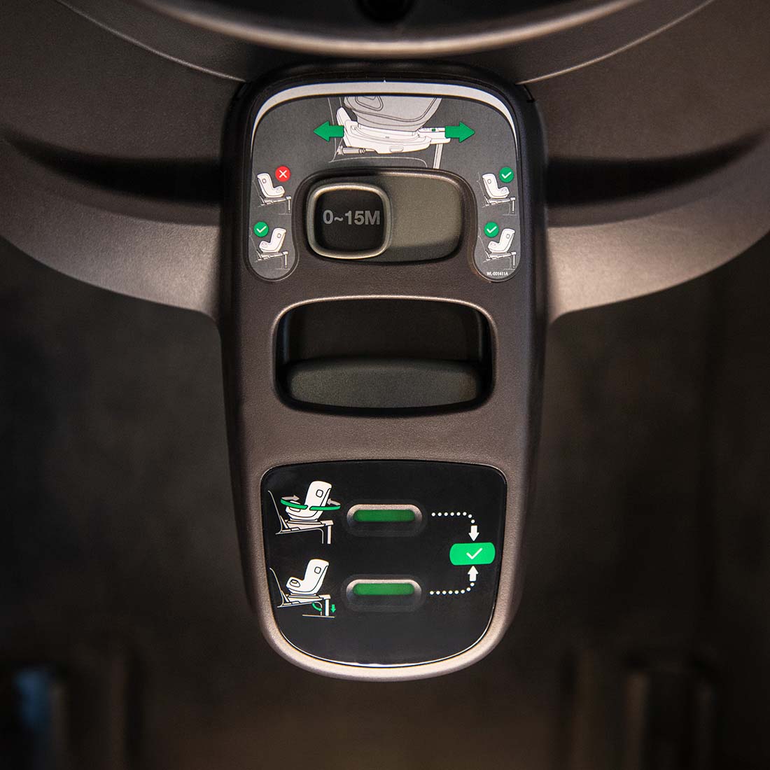 Nuna Base Curv isofix alus