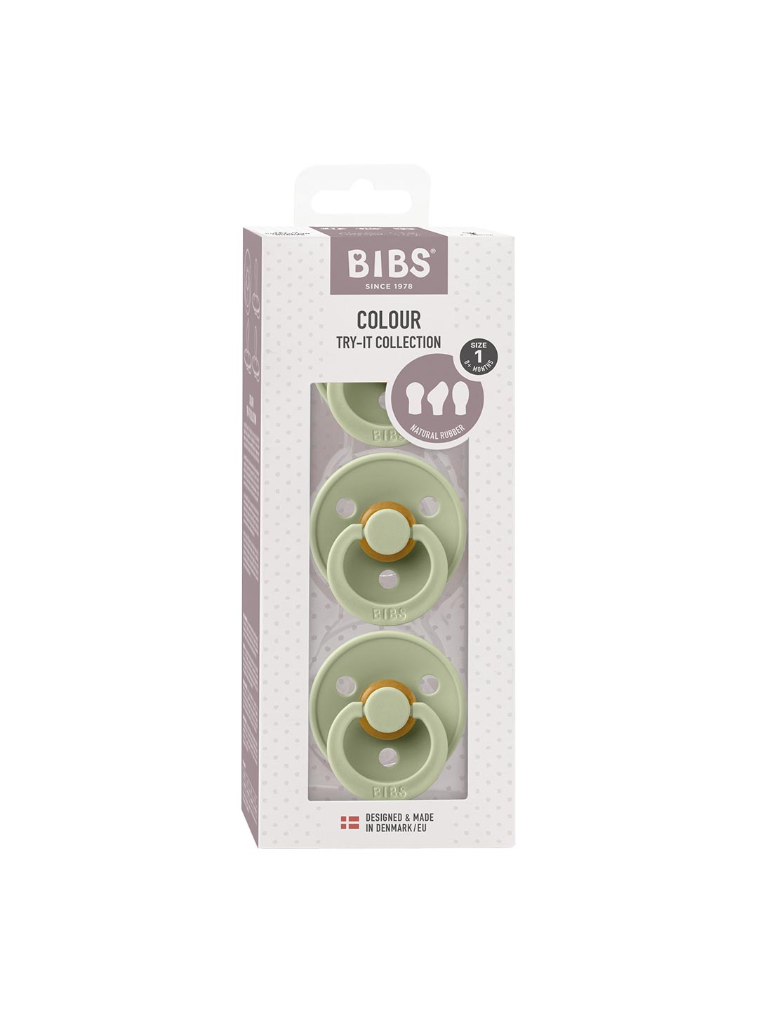 BIBS Colour Try-it 3-pack Sage
