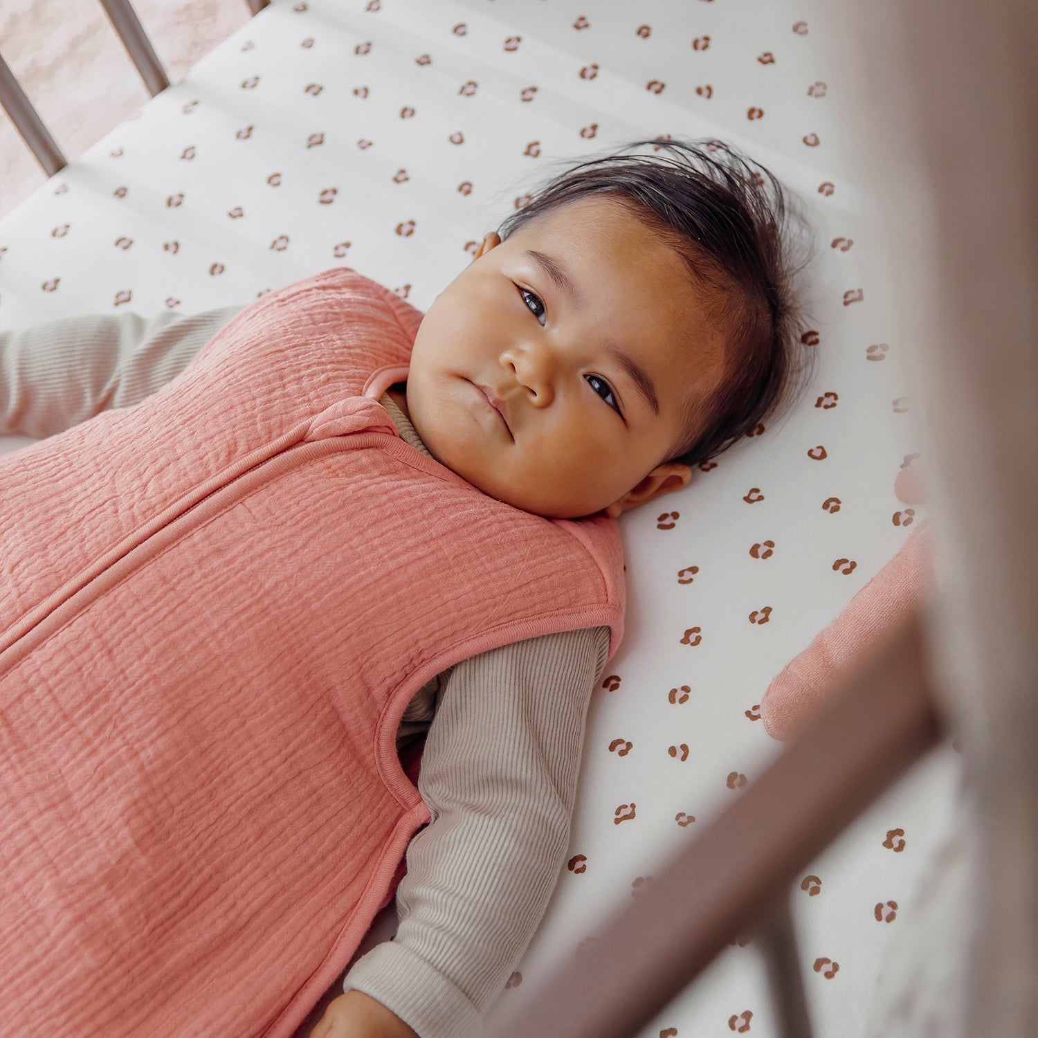 MUSLIINIST MAGAMISKOTT - ROSE