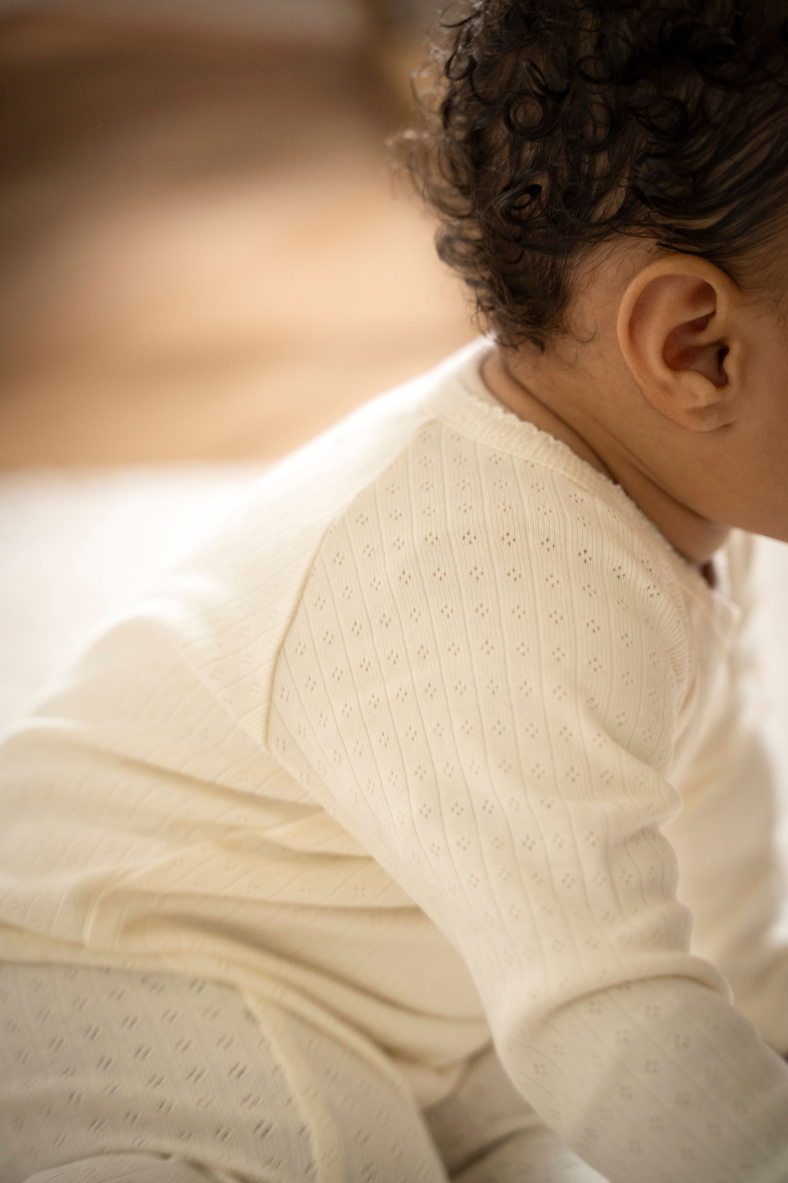 Playsuit with feet Dream Peach
