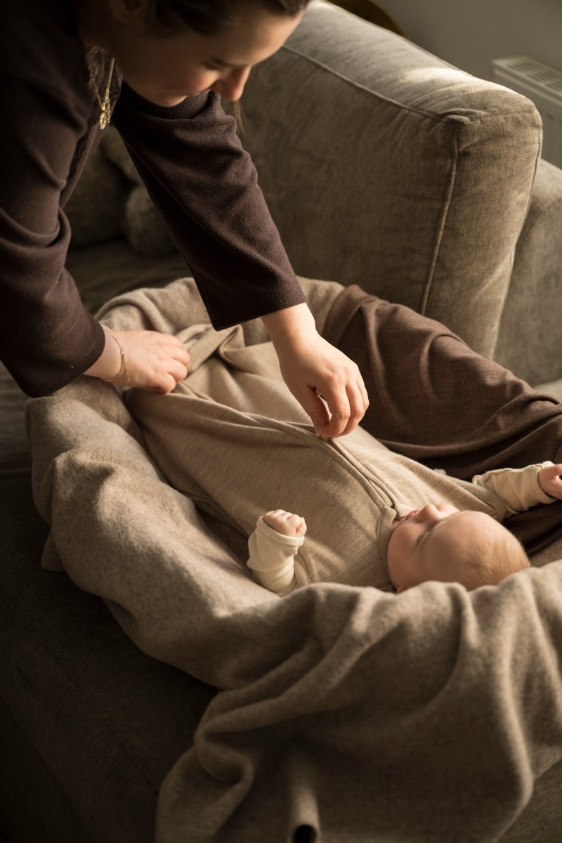 Magamiskott meriino Meadow Ecru