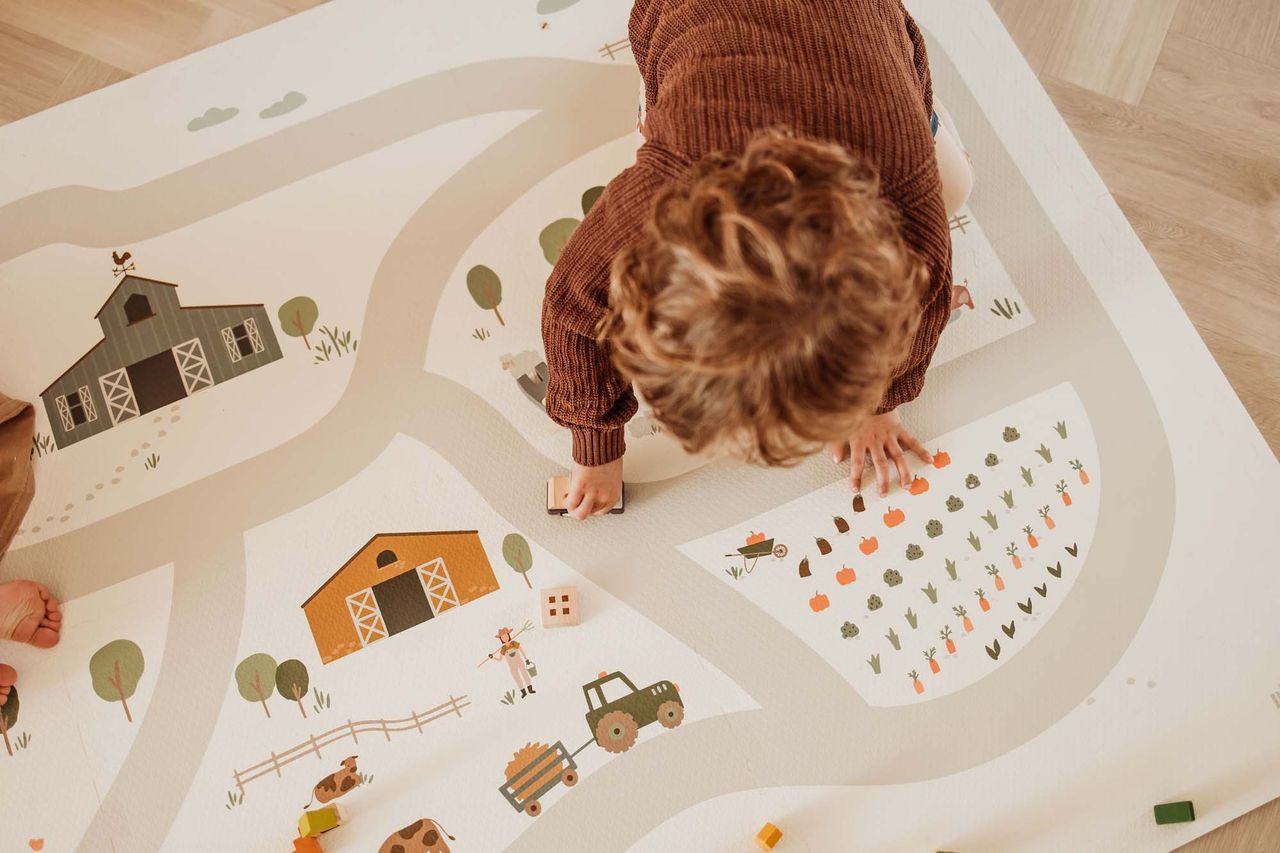 Play&Go Puzzlemat, farm