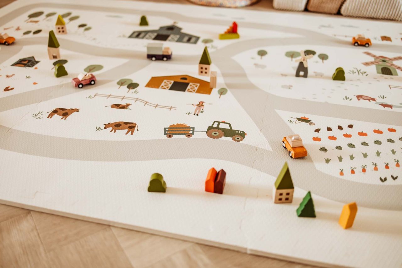 Play&Go Puzzlemat, farm