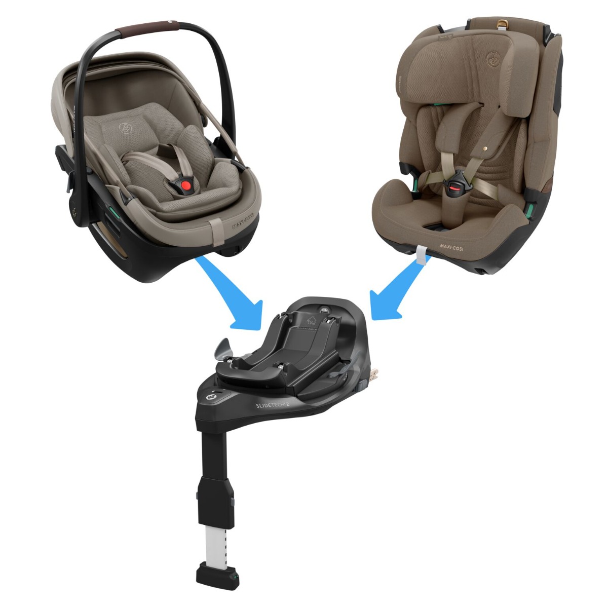 Maxi-Cosi FamilyFix Slide Pro isofix alus