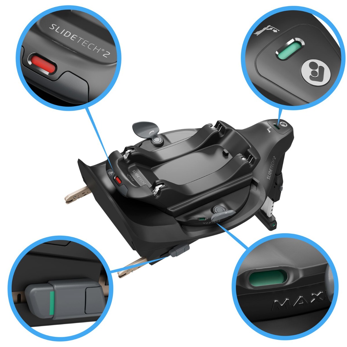 Maxi-Cosi FamilyFix Slide Pro isofix alus