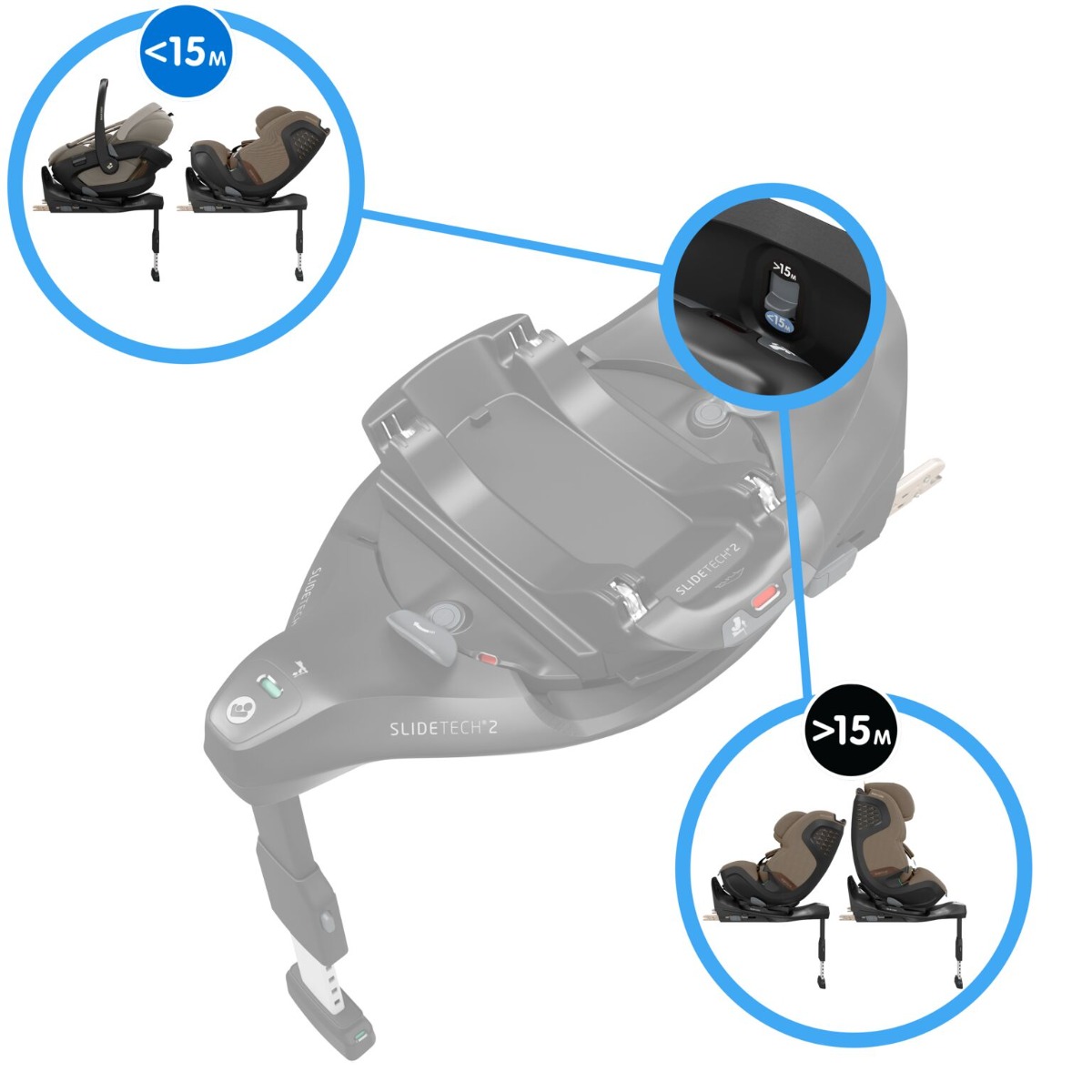 Maxi-Cosi FamilyFix Slide Pro isofix alus