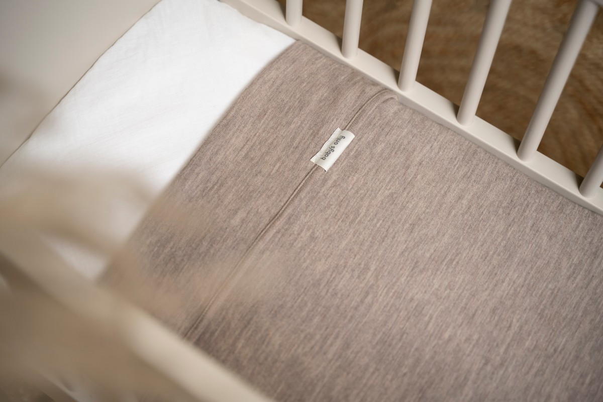 Cot blanket Merino Fine Meadow sand