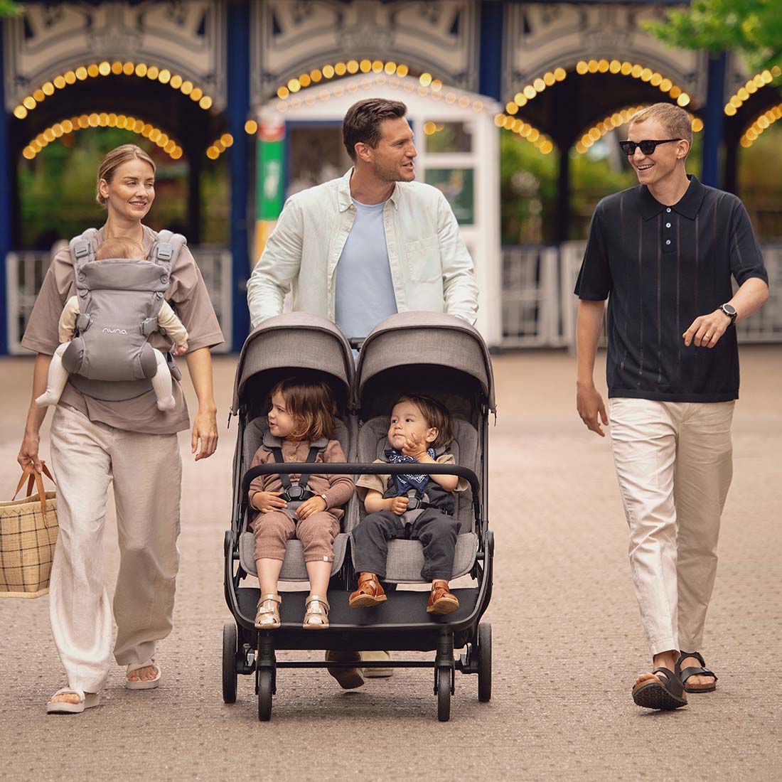 Nuna Trvl Dubl kahelapse jalutuskäru