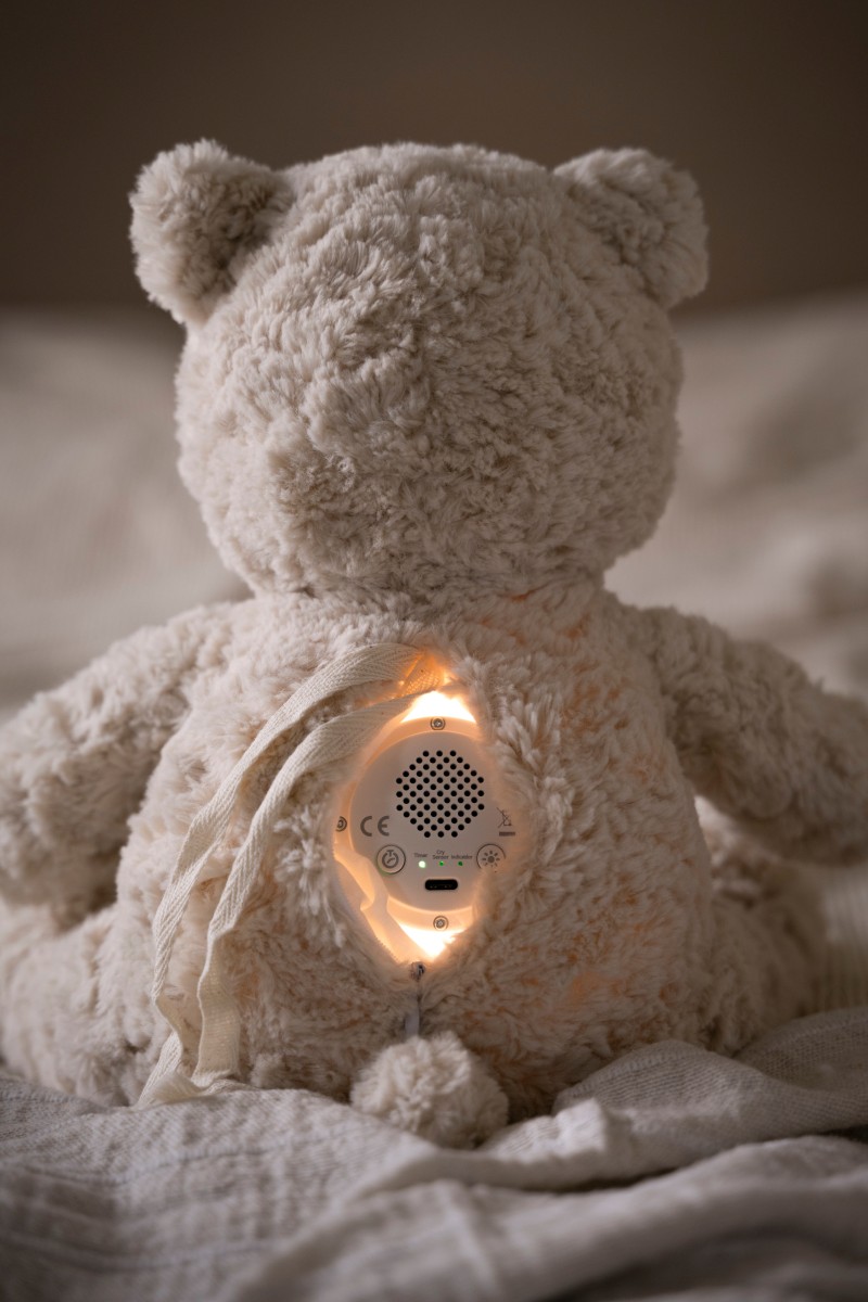 Bo the Teddy Bear with sleep trainer