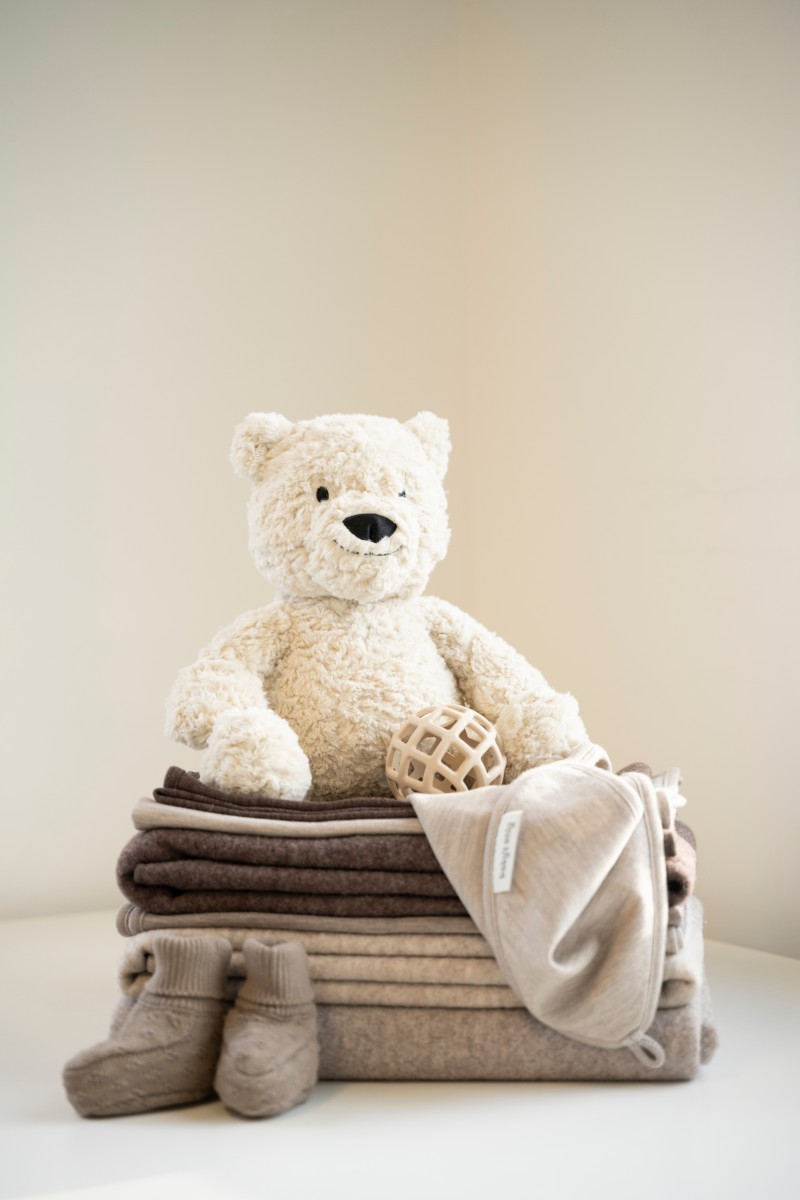 Bo the Teddy Bear with sleep trainer