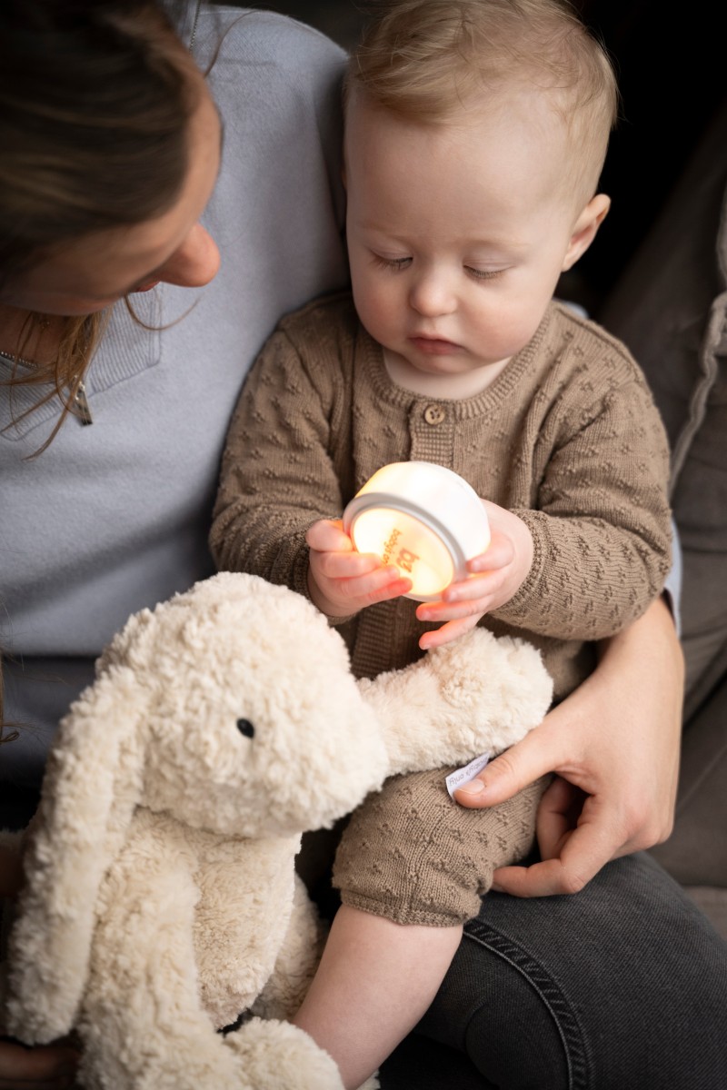 Bibi the Cuddle Bunny with sleep trainer