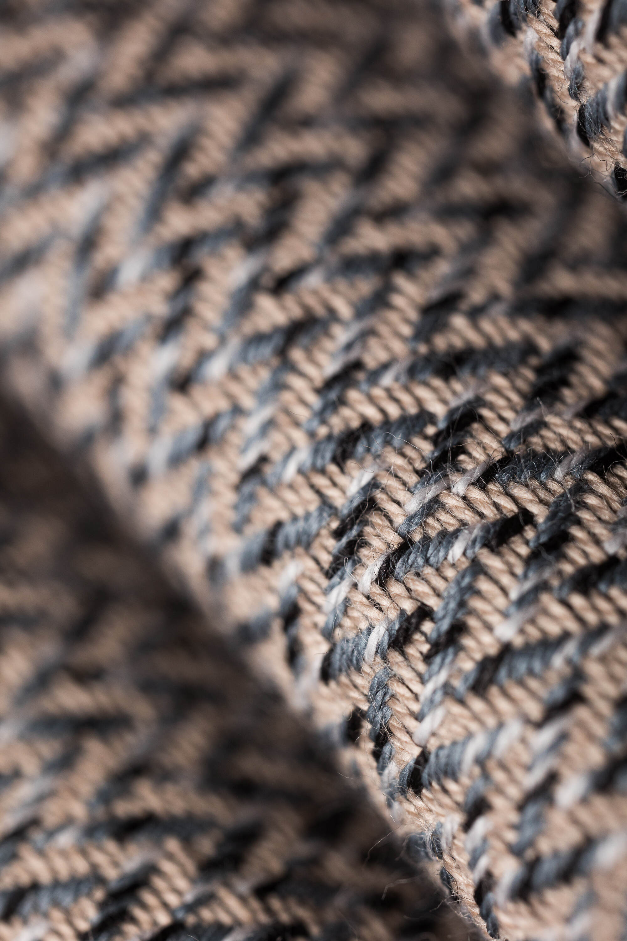 LennyLight kandekott, LITTLE HERRINGBONE OMBRE RAGTIME