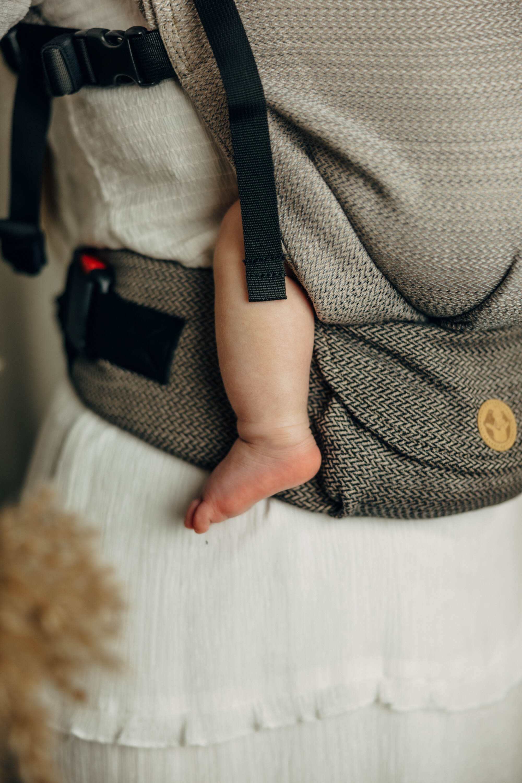 LennyLight Carrier - LITTLE HERRINGBONE OMBRE RAGTIME