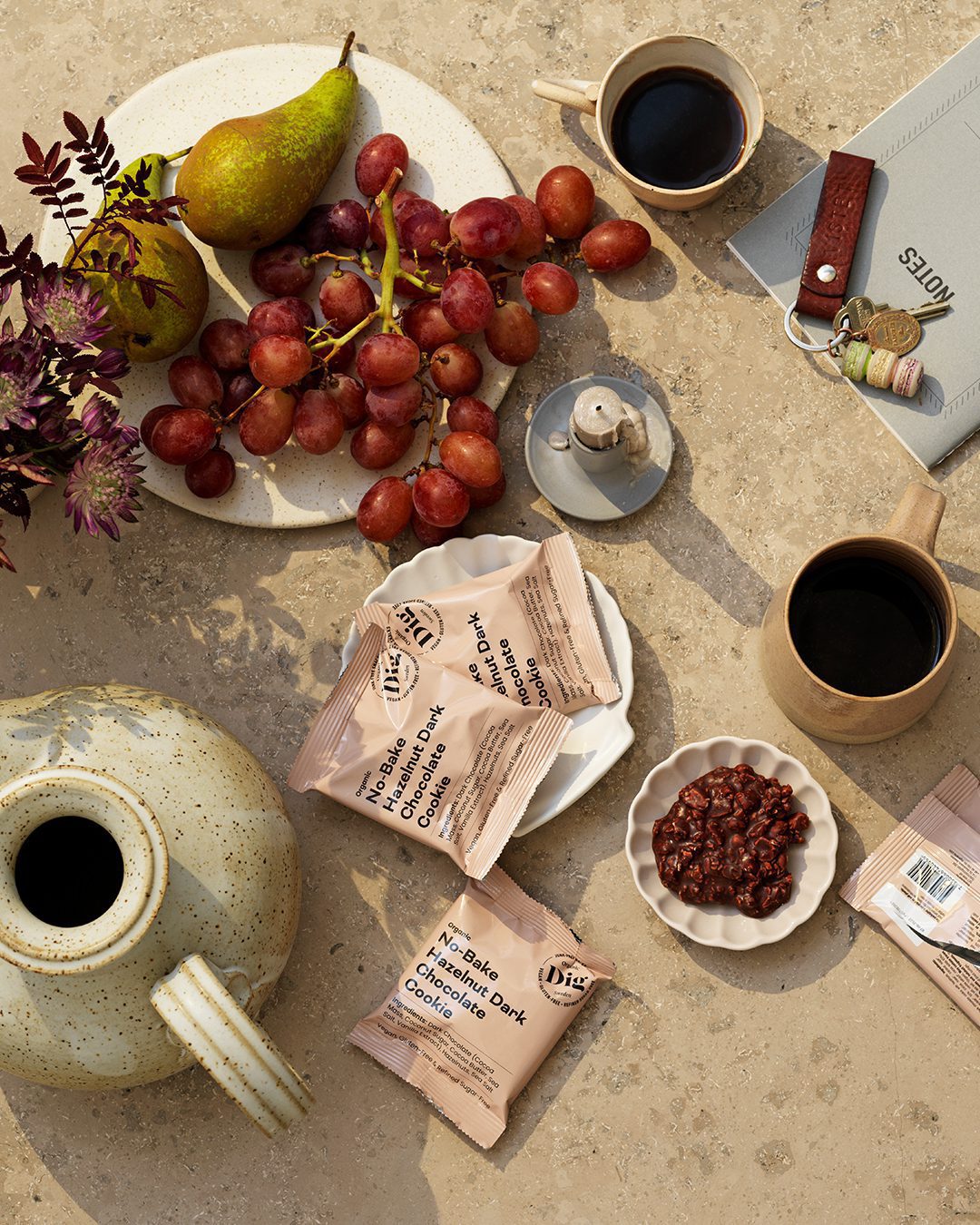 DIG No-Bake Hazelnut Dark Chocolate Cookie 30g