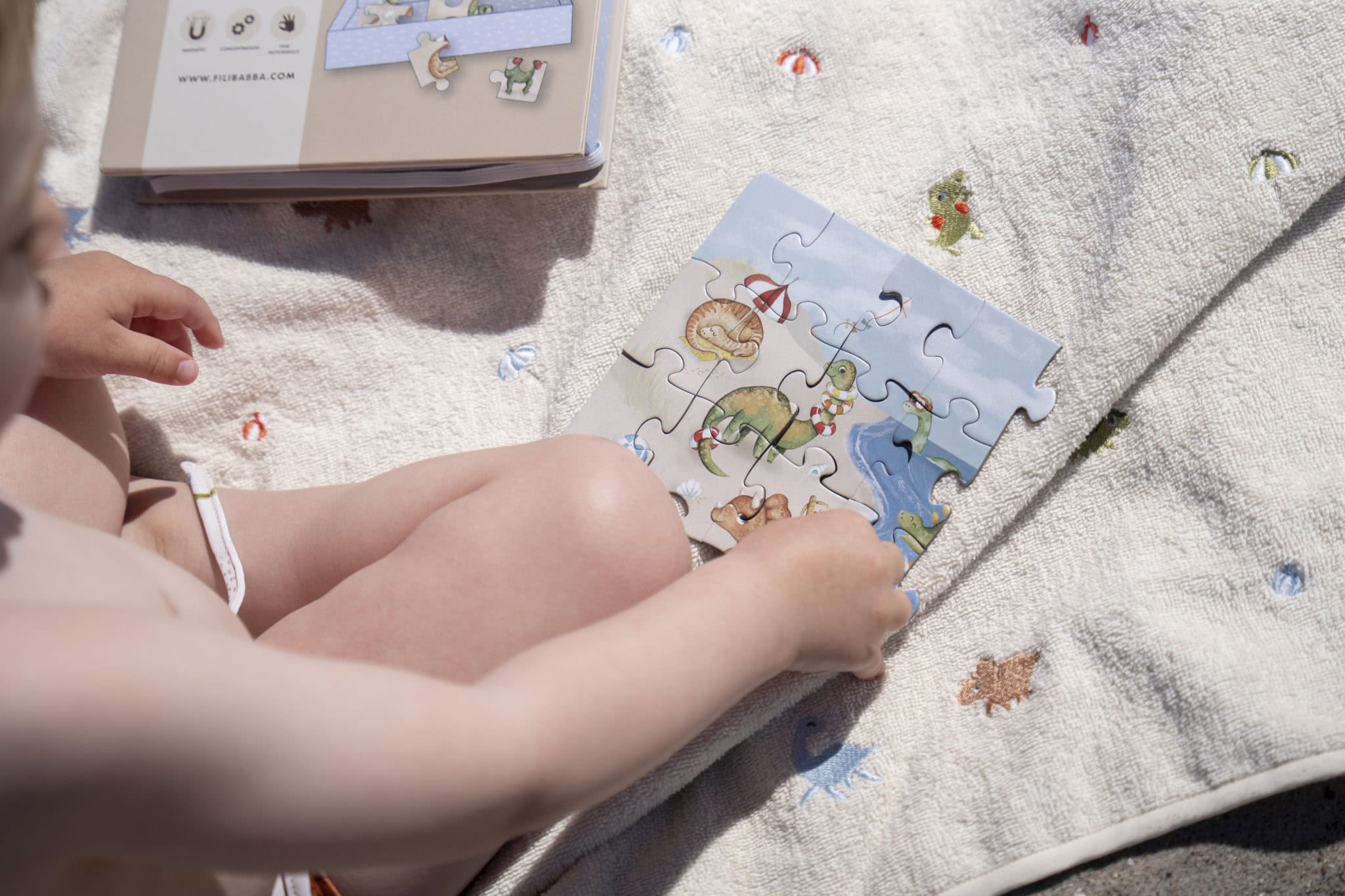 Magnetmäng Dino Beach pusle