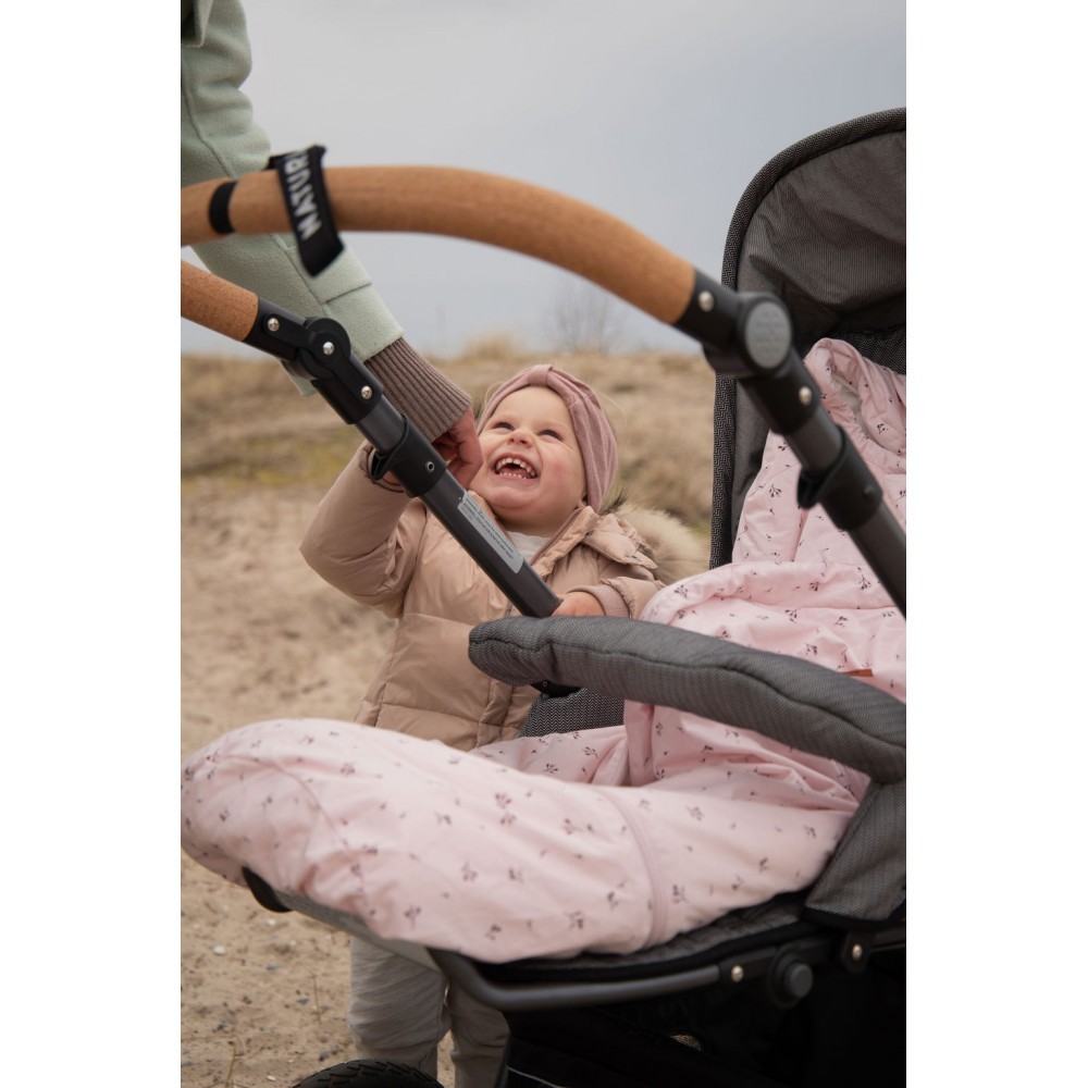 Easygrow footmuff LYNG  Blomma Pink
