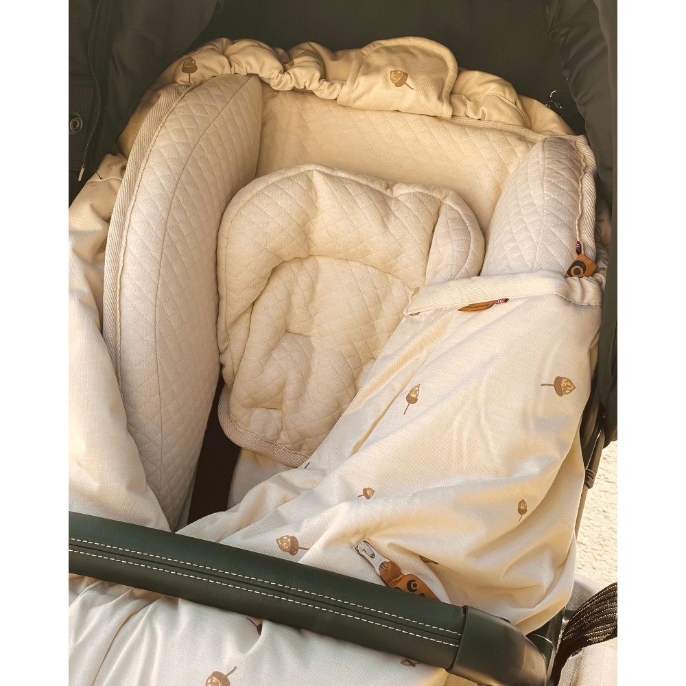 Easygrow footmuff LYNG  Hazel