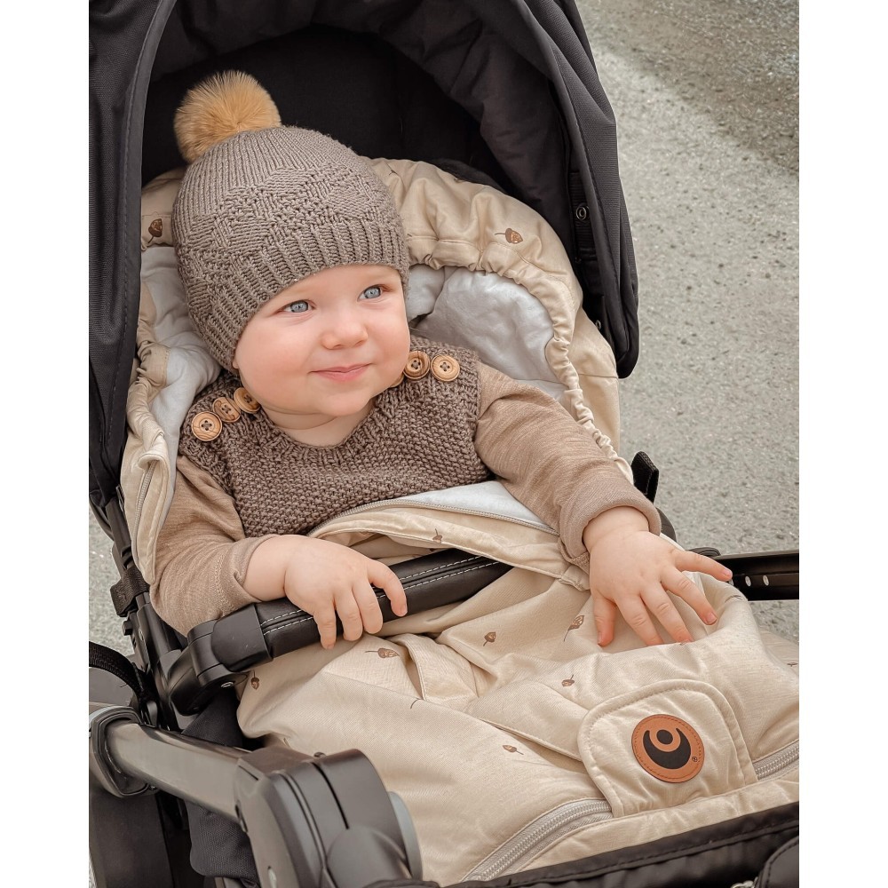 Easygrow footmuff LYNG  Hazel