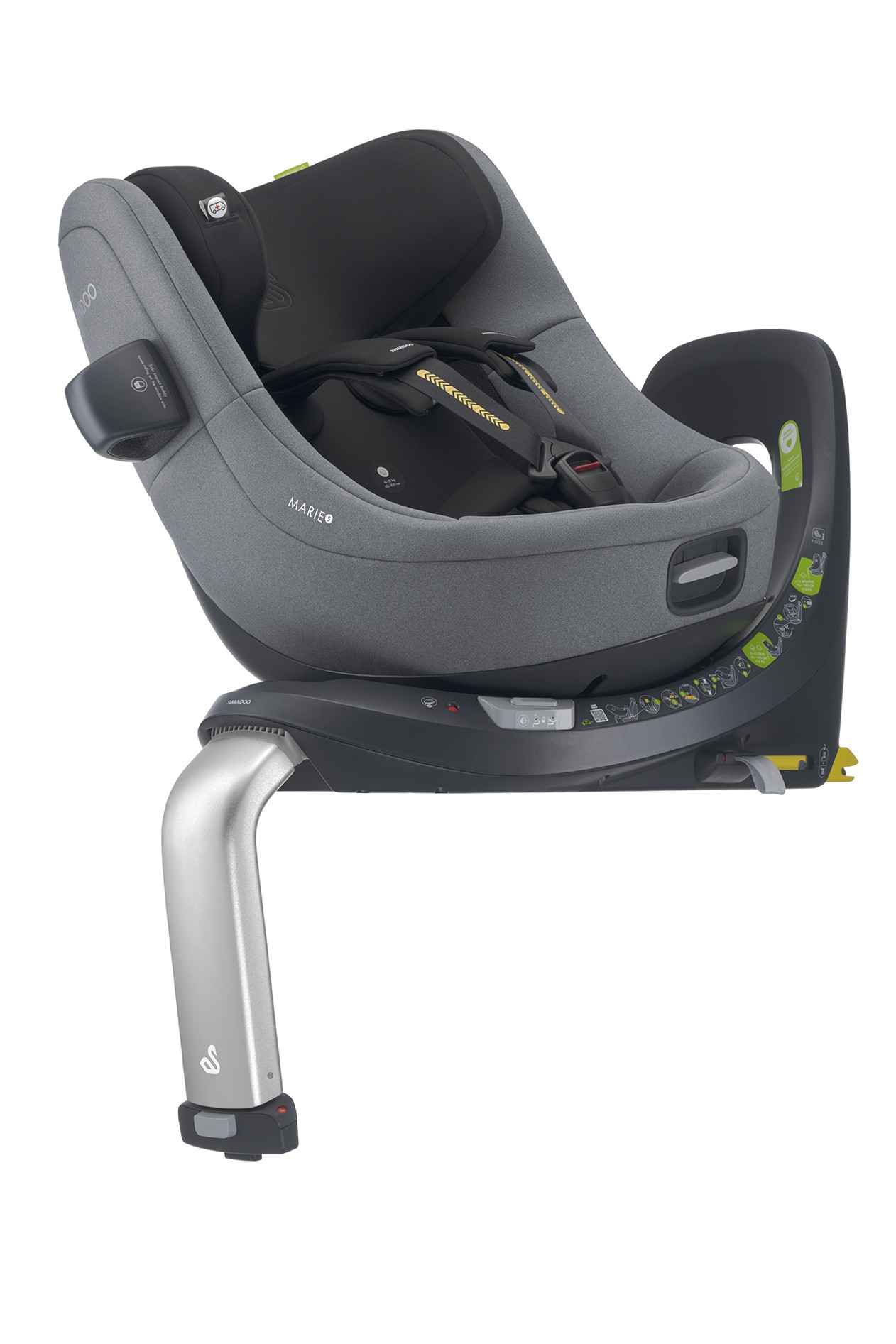 Swandoo MARIE 5 360° pöörlev i-Size turvatool Sesame Grey