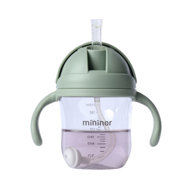 Mininor Straw Bottle 330ml