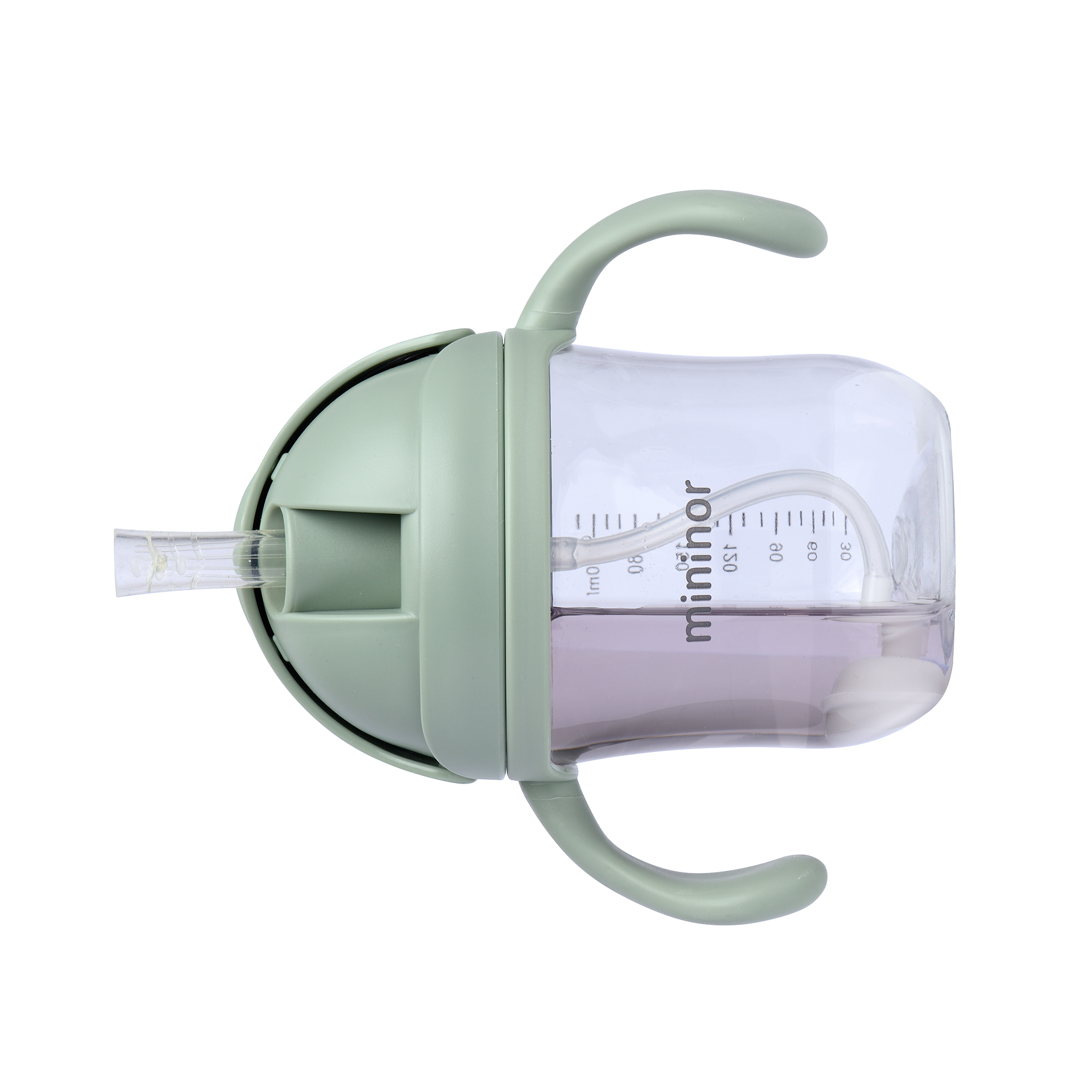 Mininor Straw Bottle 220ml