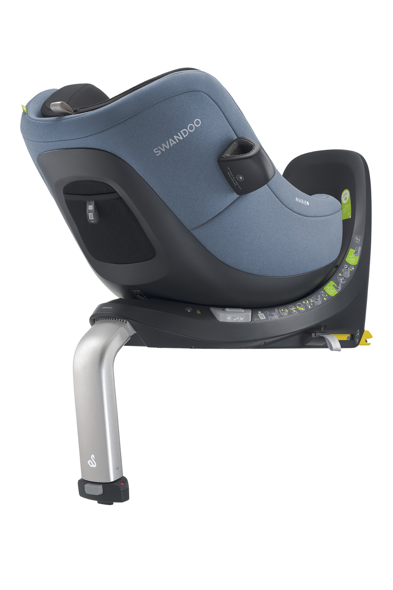 Swandoo MARIE 5 360° pöörlev i-Size turvatool Blueberry