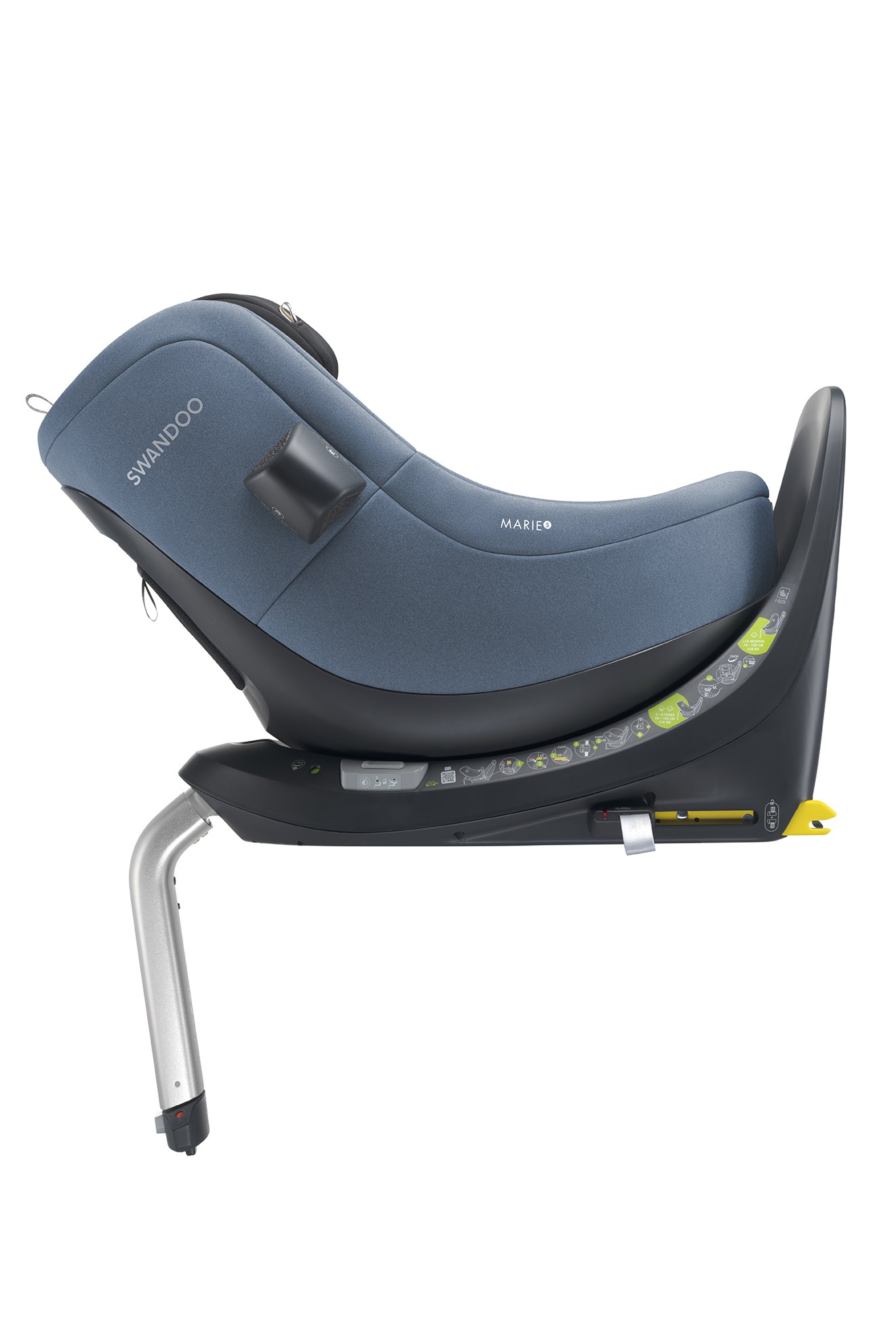 Swandoo MARIE 5 360° pöörlev i-Size turvatool Blueberry